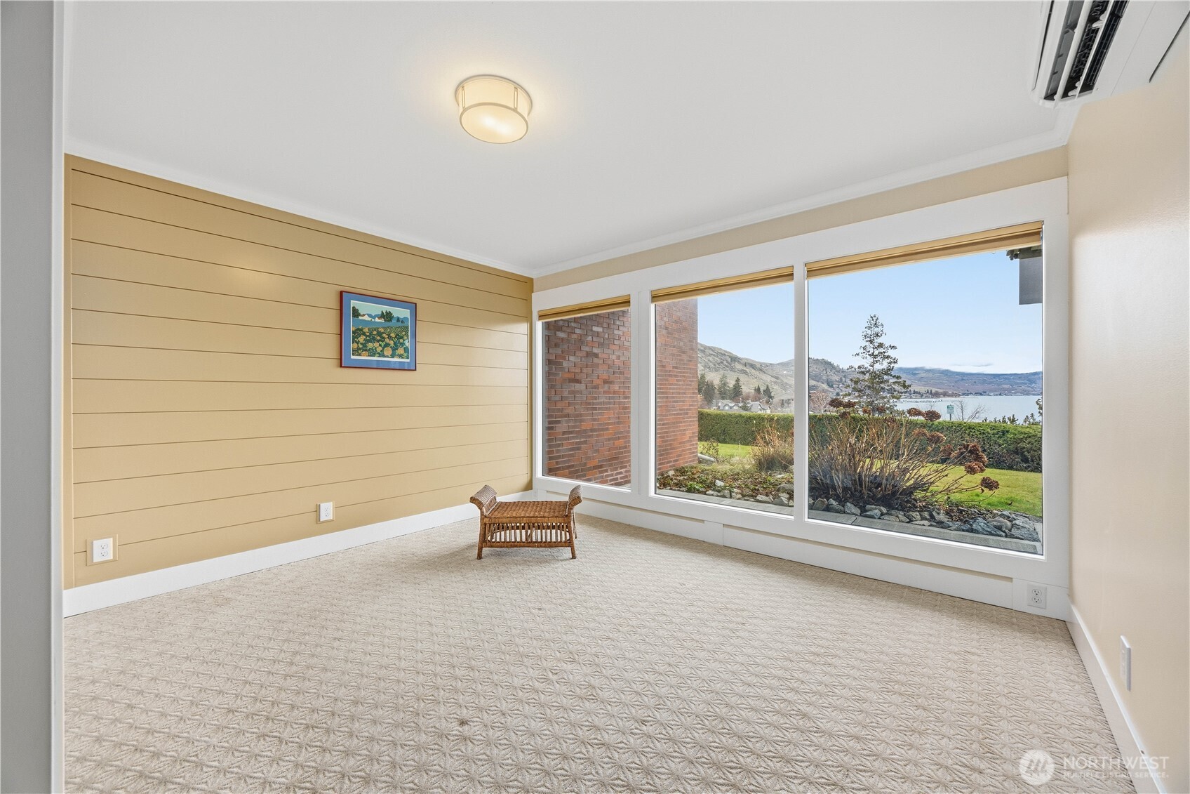 The Living room was this much bigger before this large living room was added.  This makes this condo the only one with 3 bedrooms, such a great bonus.