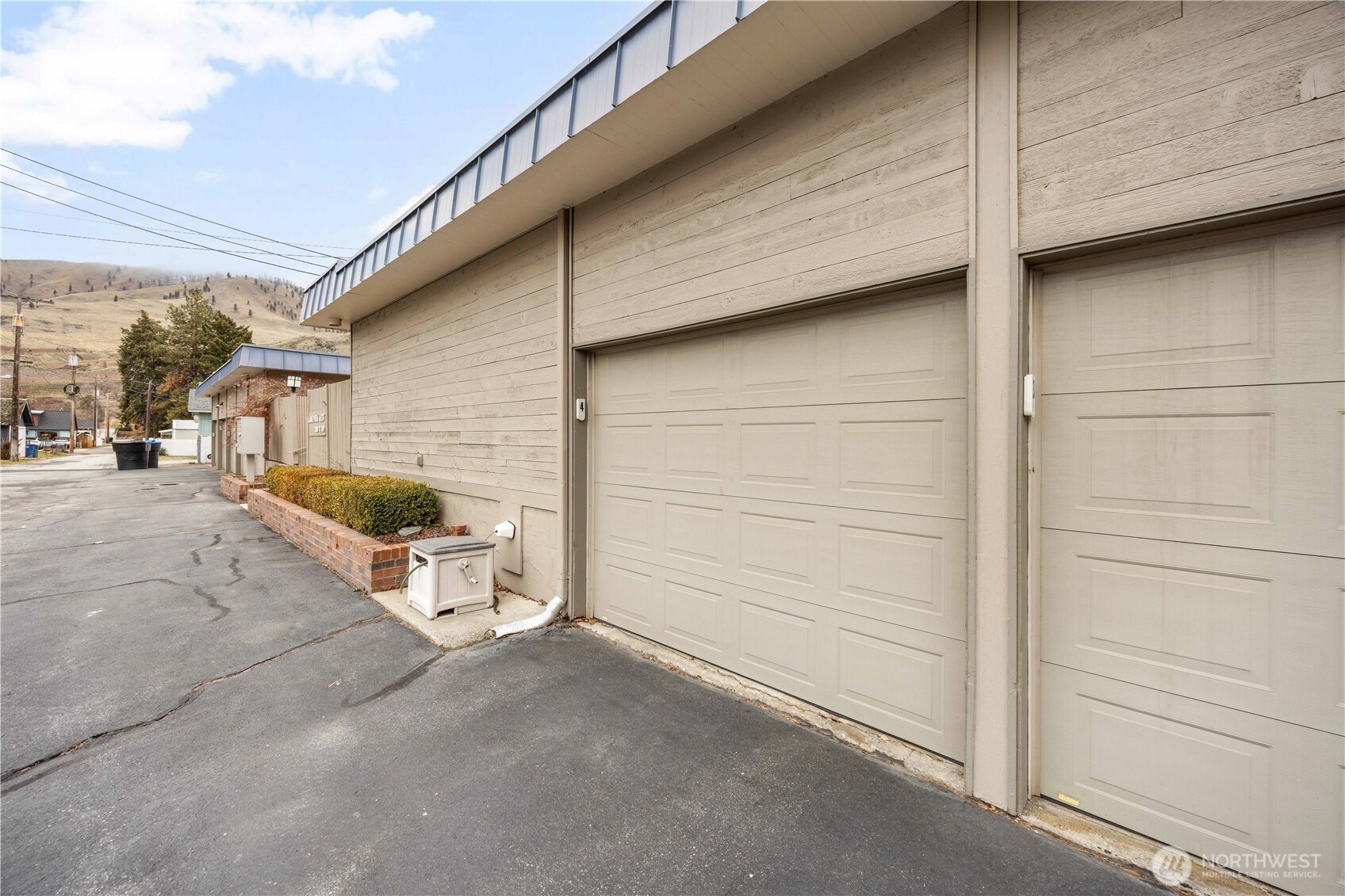 Each tenant has a  designated covered parking in the common garage, with storage.