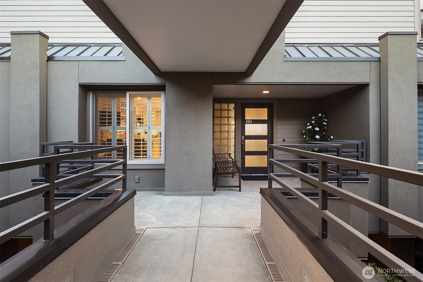 Covered entry to your front door