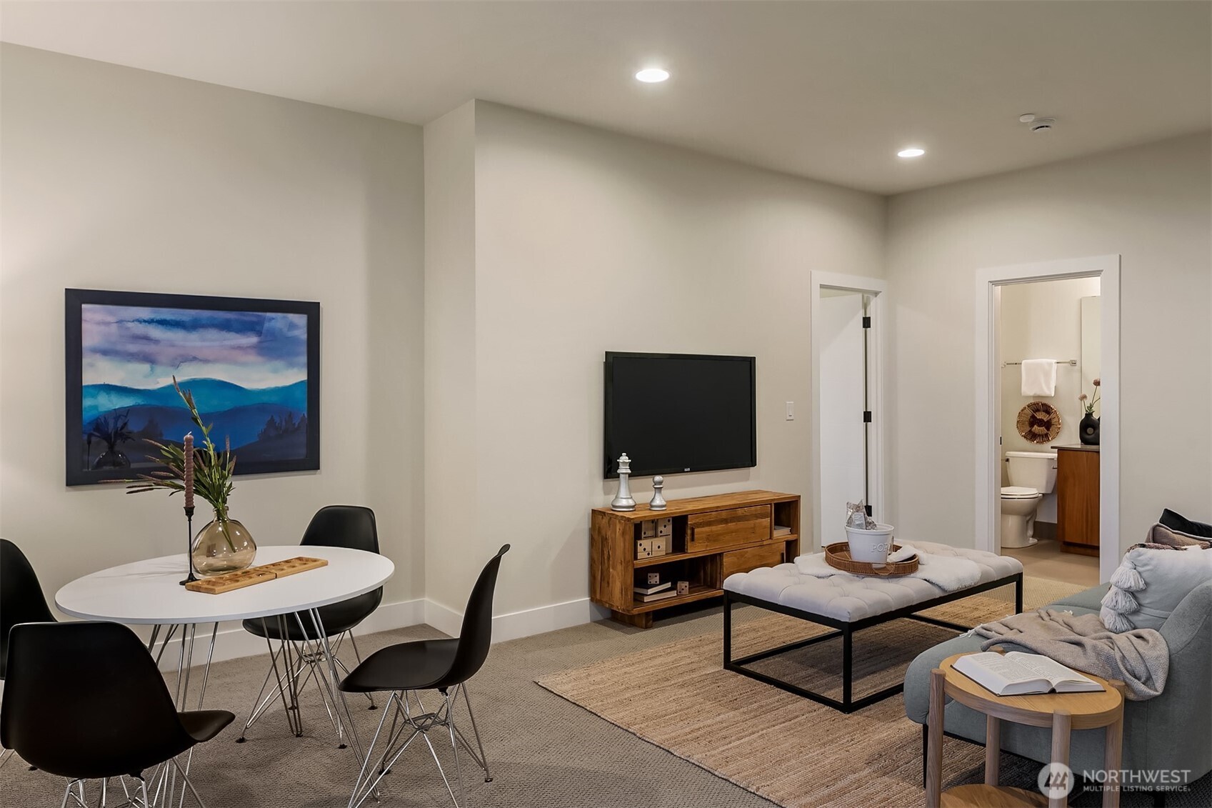 Bonus room lower level