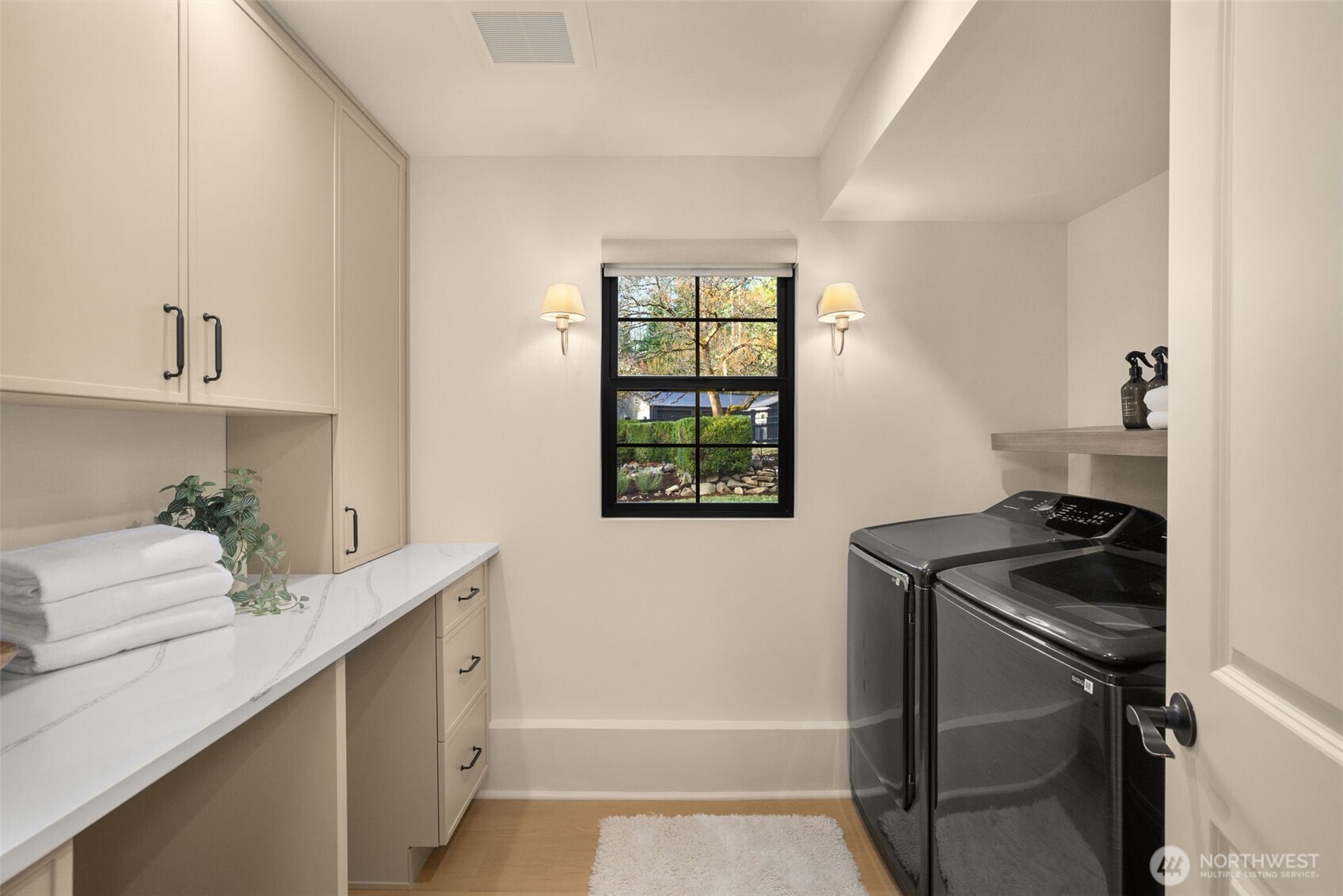 Main floor laundry room