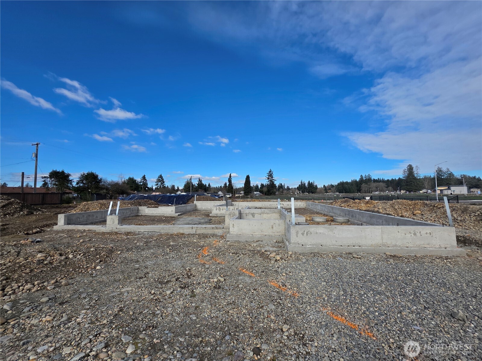 Lot 194 with foundation as of 2/15/26