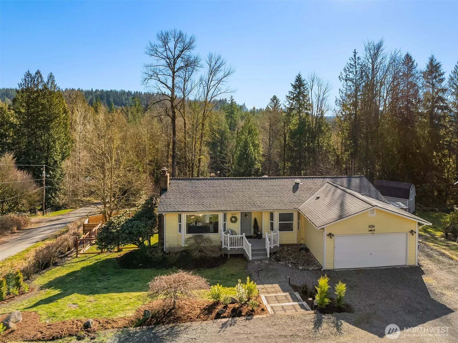 Remodeled, refreshed, and ready to move into, this serene retreat is near Tiger Mountain State Forest.