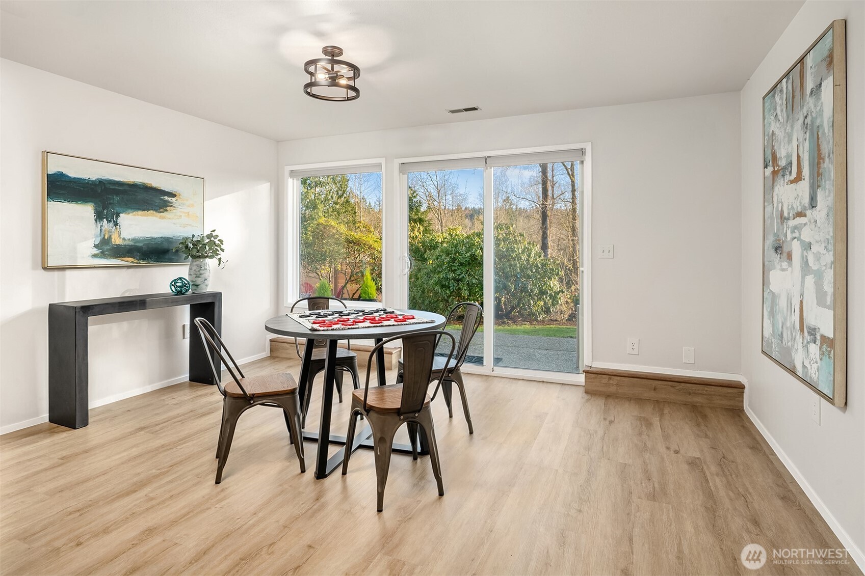 Plenty of room to expand the already large, sunny yard.