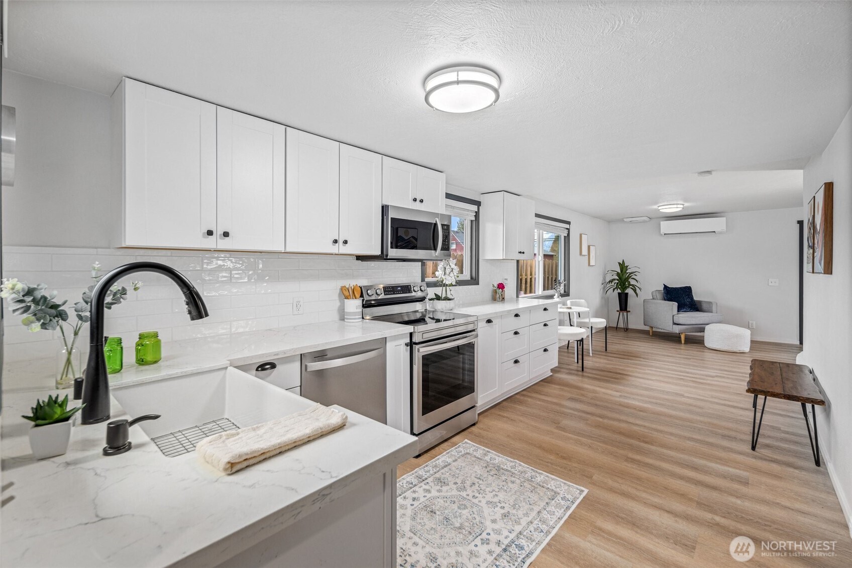 Primary bedroom featuring an integrated storage closet.