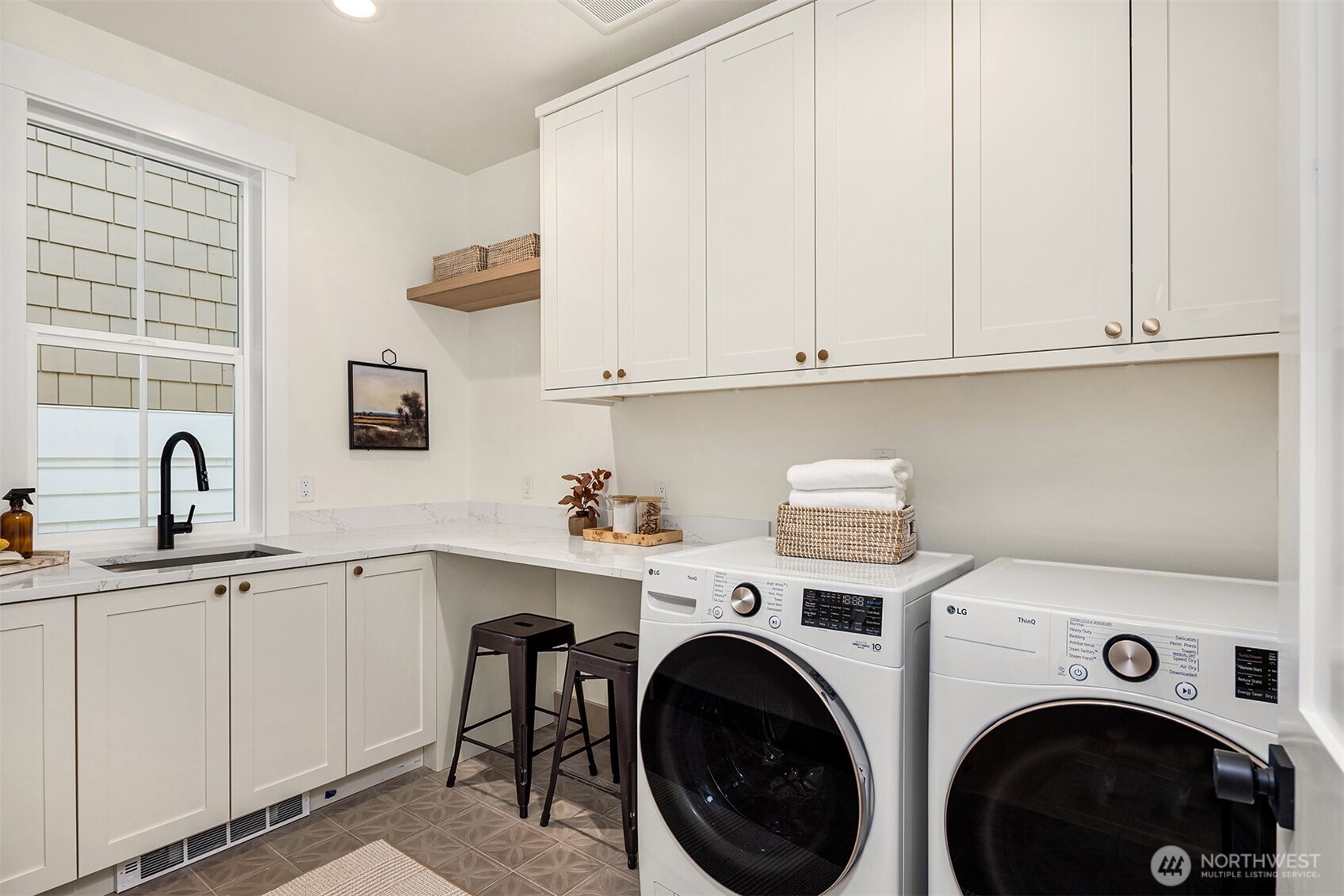 Large laundry room