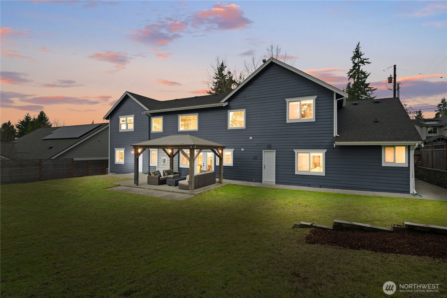 Beautiful Kirkland 2-story home in Rose Hill community built in 2008.  First floor features primary suite and additional 2 bedrooms and bath.  Second floor offers 2 bedrooms, full bath, office, and bonus room.