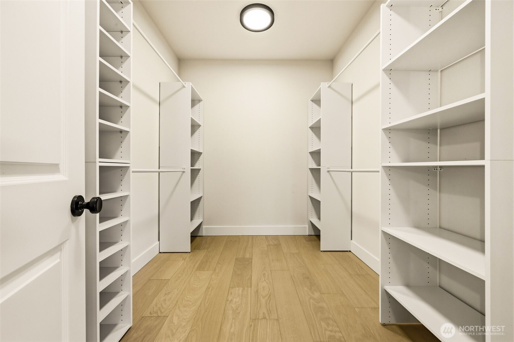 Massive walk in closet.