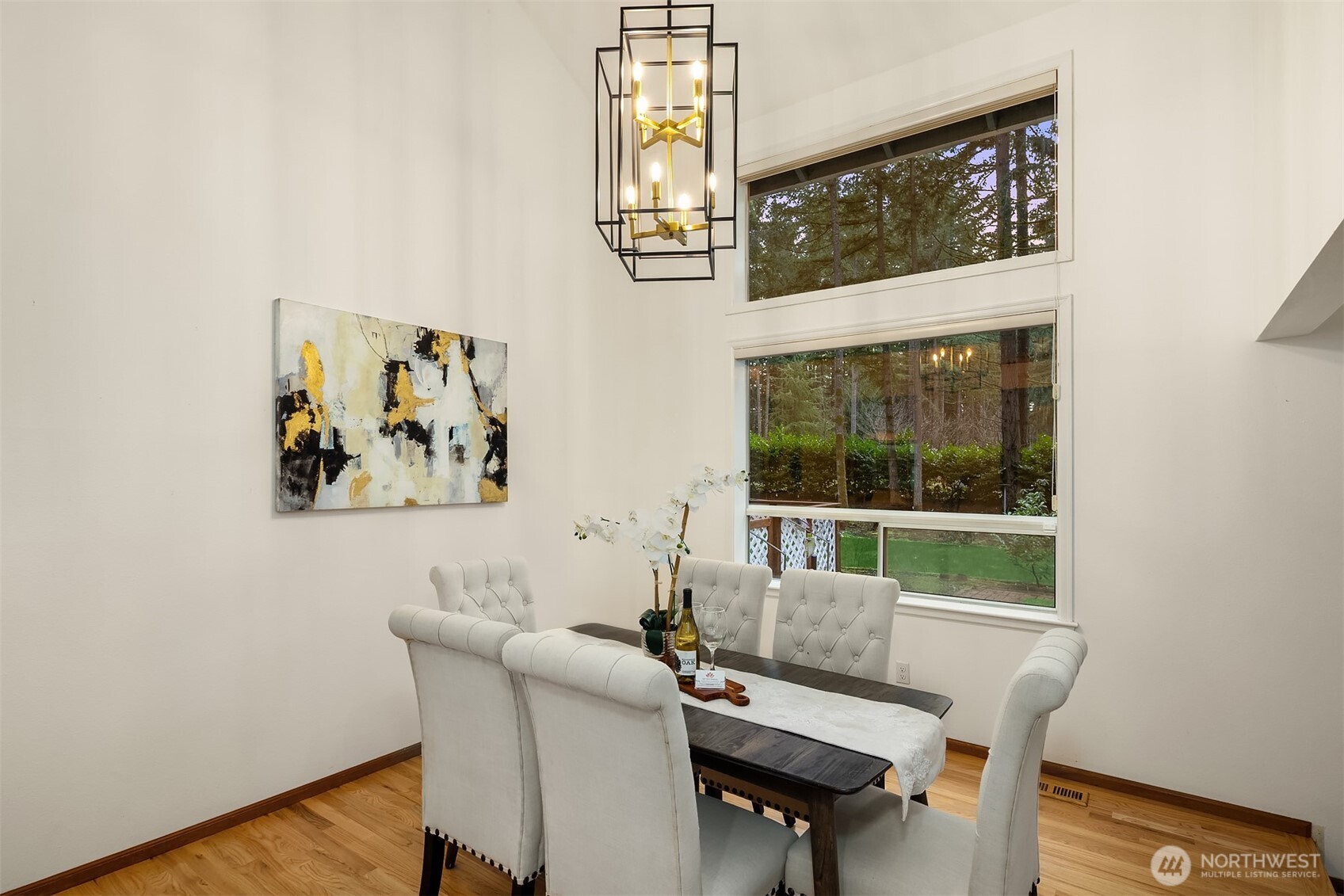 Formal living/office area