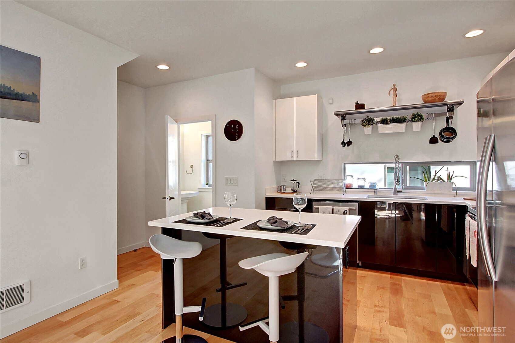 Picture of model unit staged