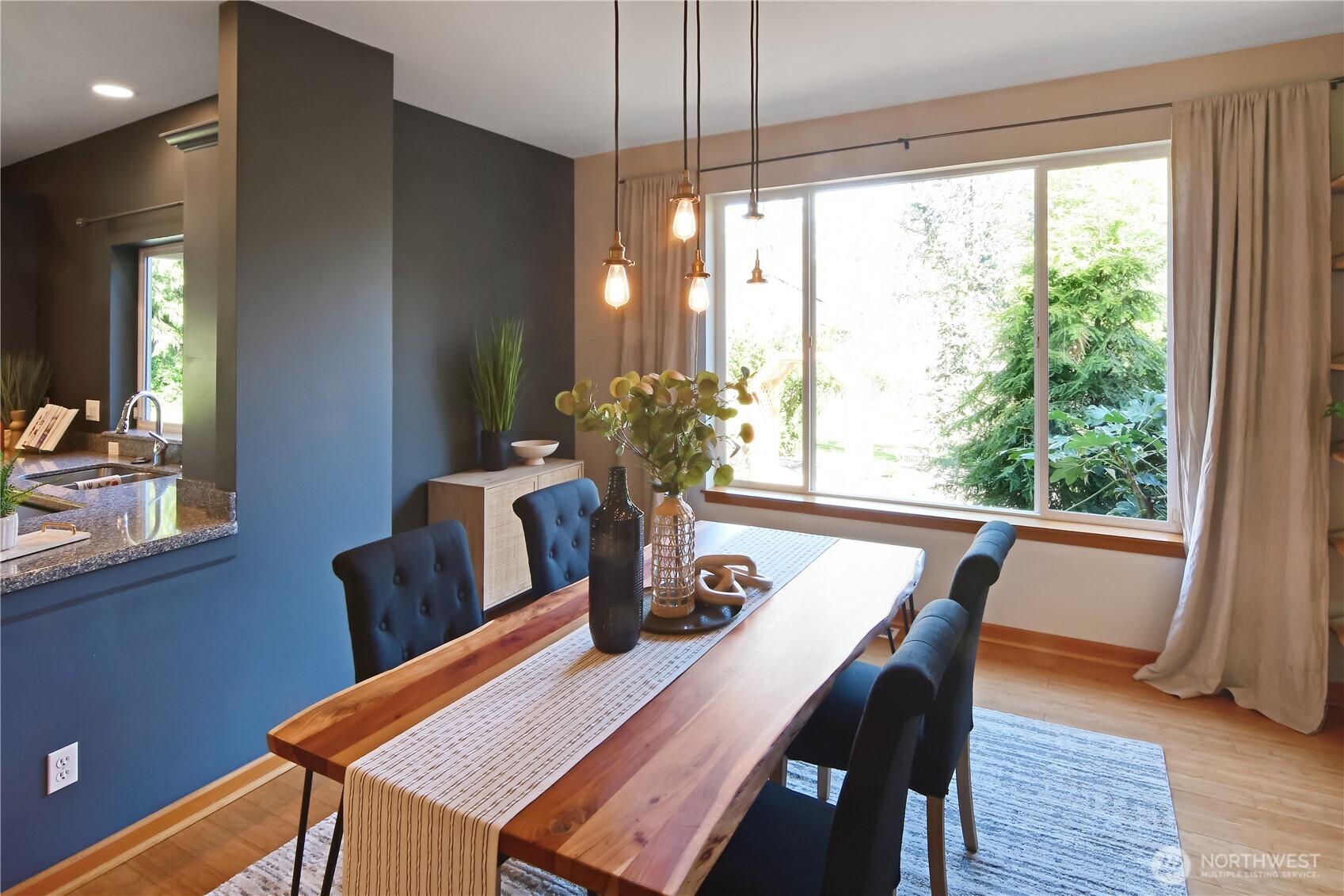 Flexible office or guest space with warm tones and easy flow to main living areas.