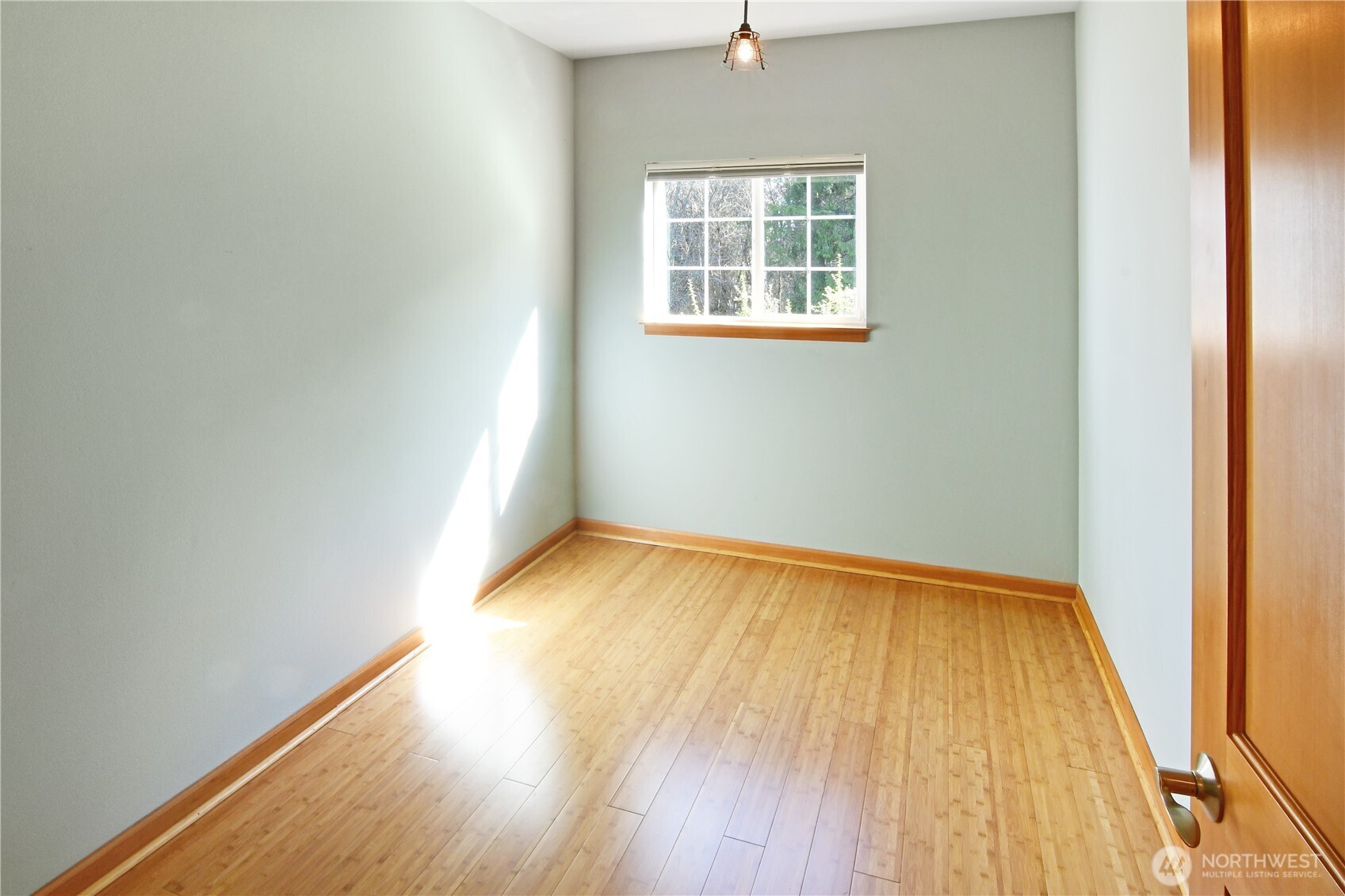 3rd bedroom. Also with a generously sized closet. Note the lovely natural light