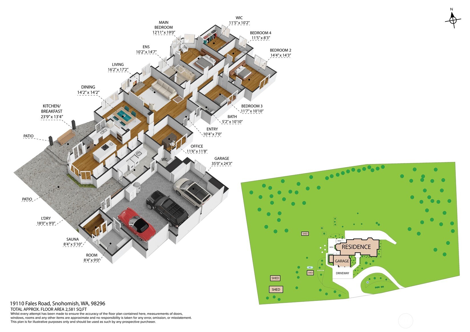 Spacious chef’s kitchen with oversized granite island, stainless appliances, and seamless single-level flow. I love the pantry space in these 4 double door pantries to the right in this photo.