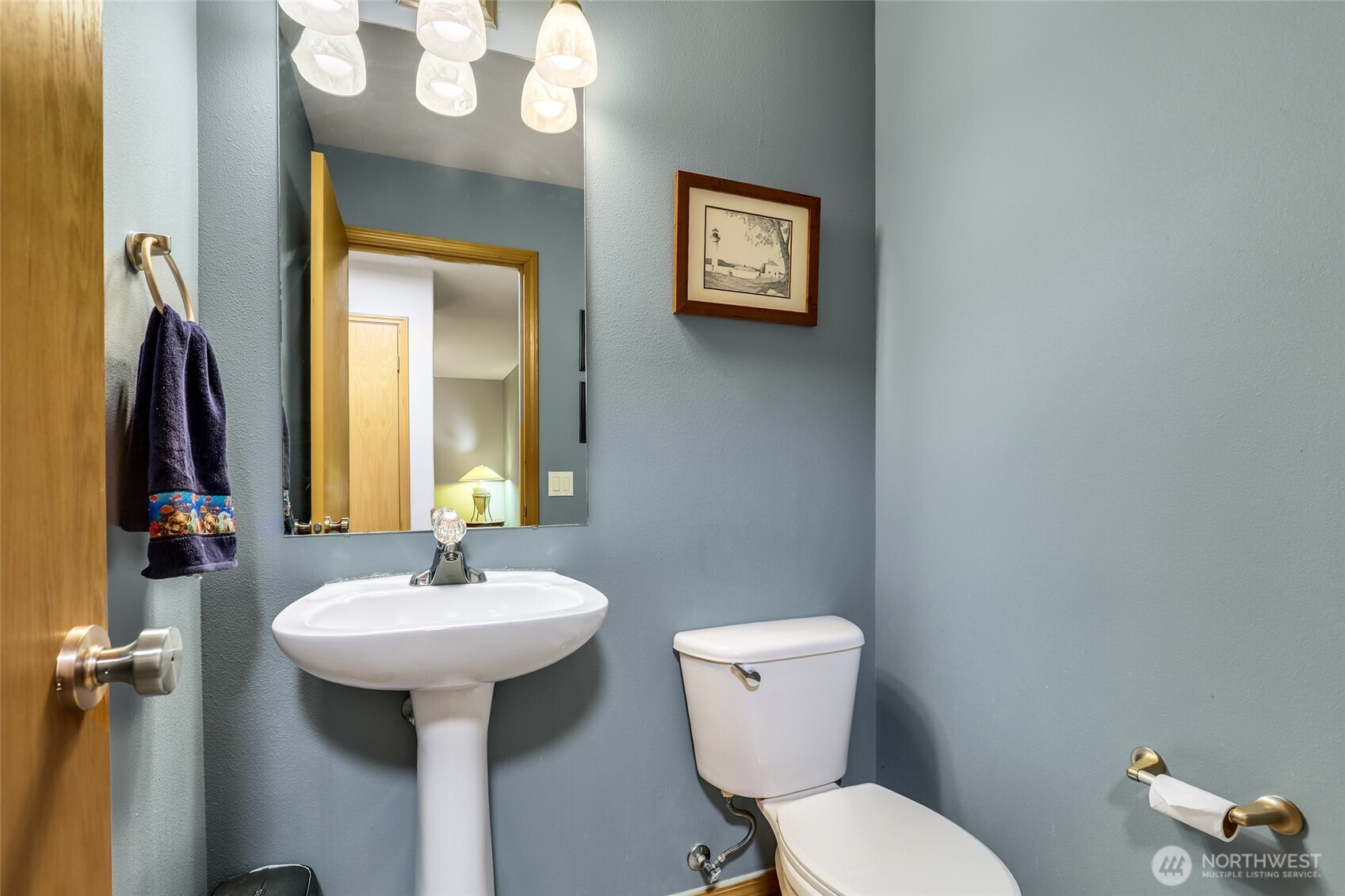 Downstairs half bath