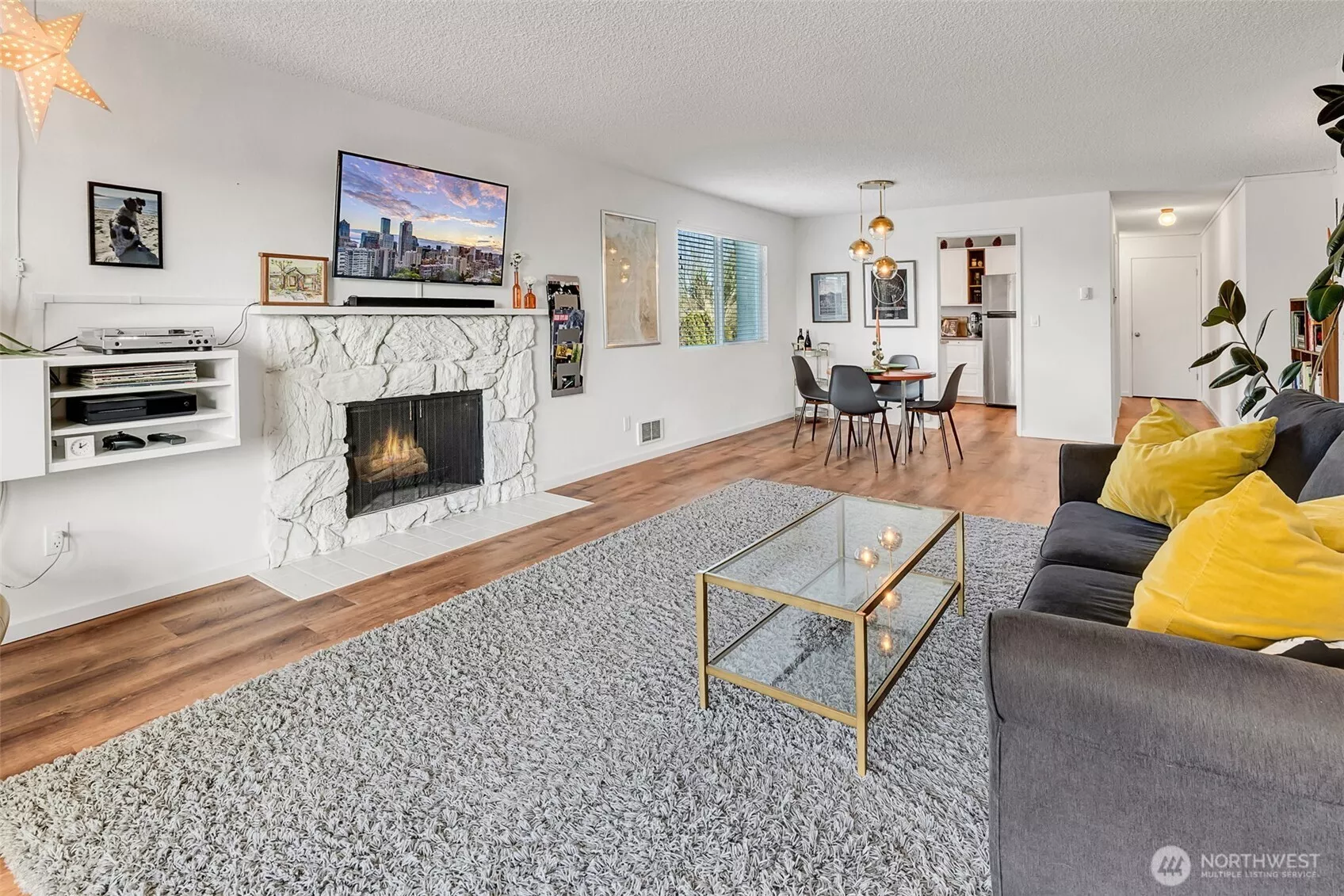 Plenty of space for living and entertaining.