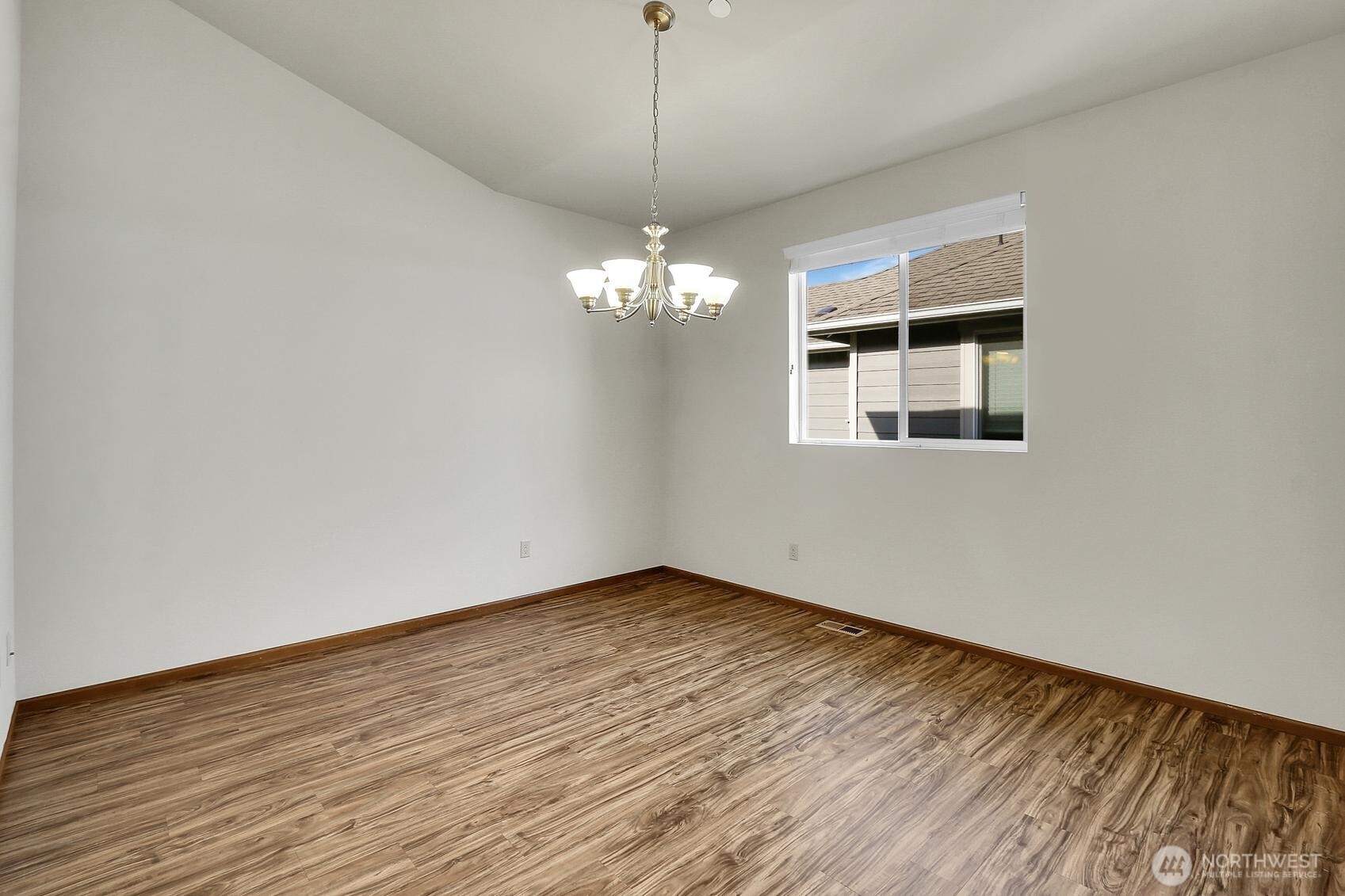 Laundry room on the main level.