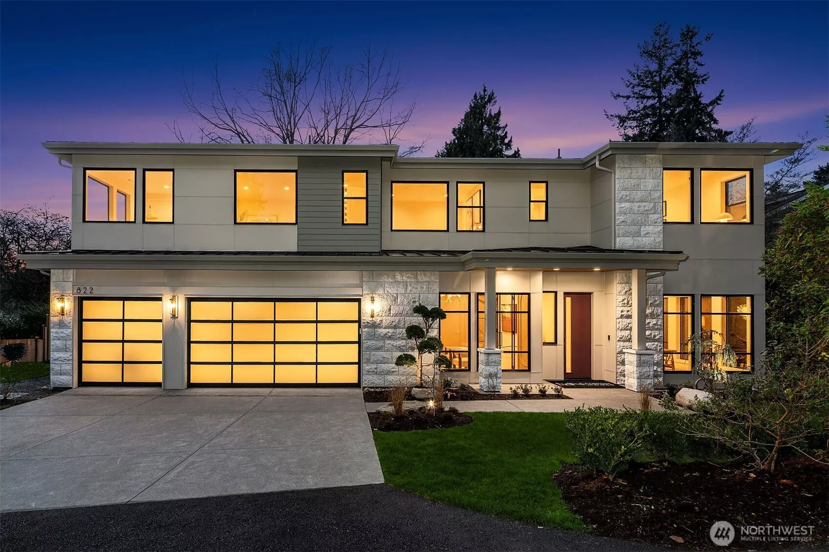 MN Custom Homes presents a stunning transitional design in the heart of West Bellevue