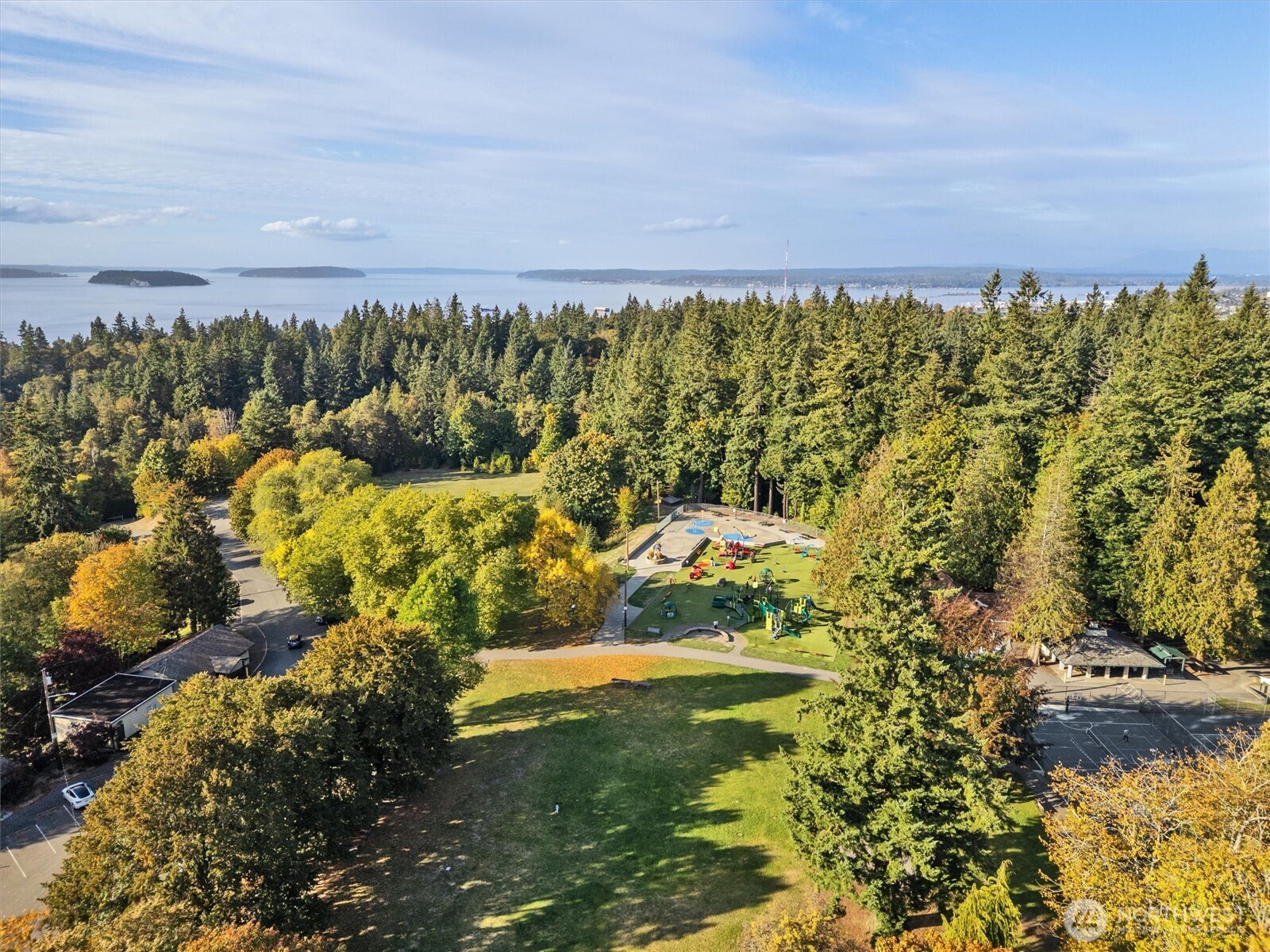 Just 4 homes in this community, sitting up above Glenwood Ave.