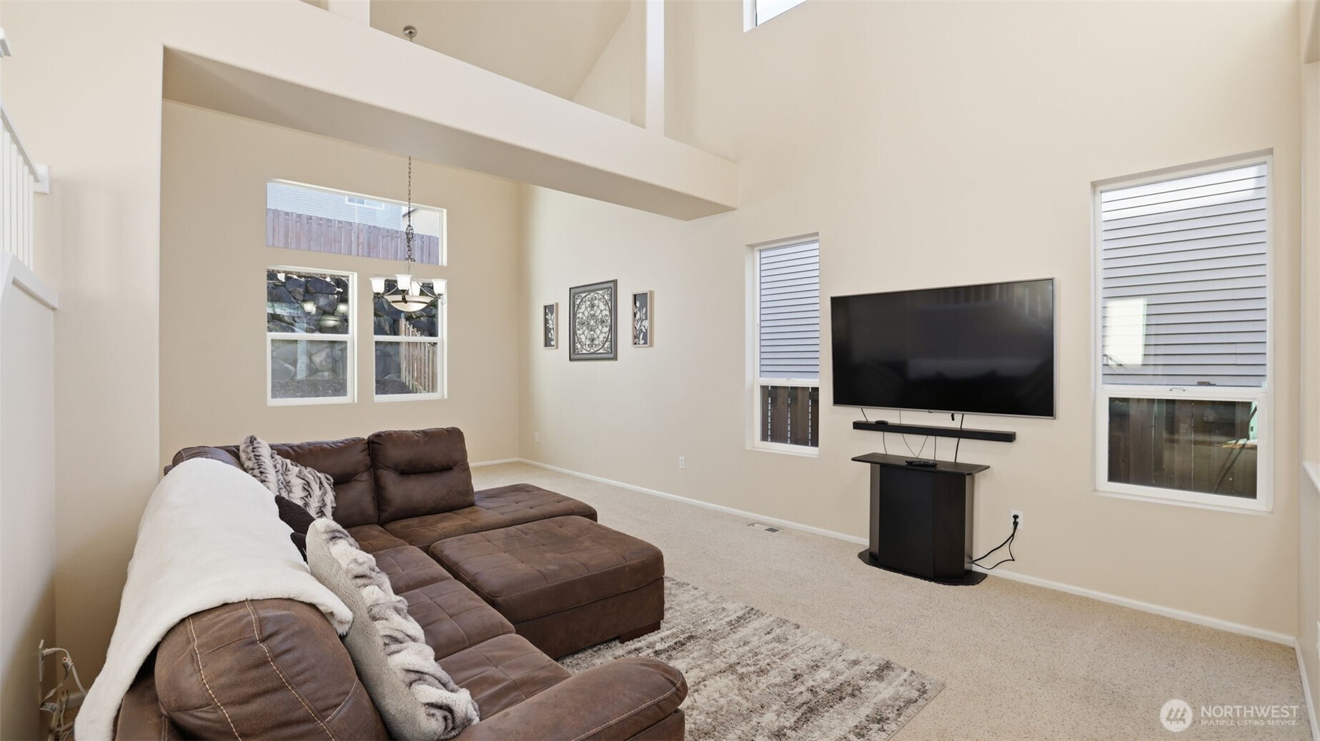 This light-filled sitting area creates a calm space to recharge and relax.