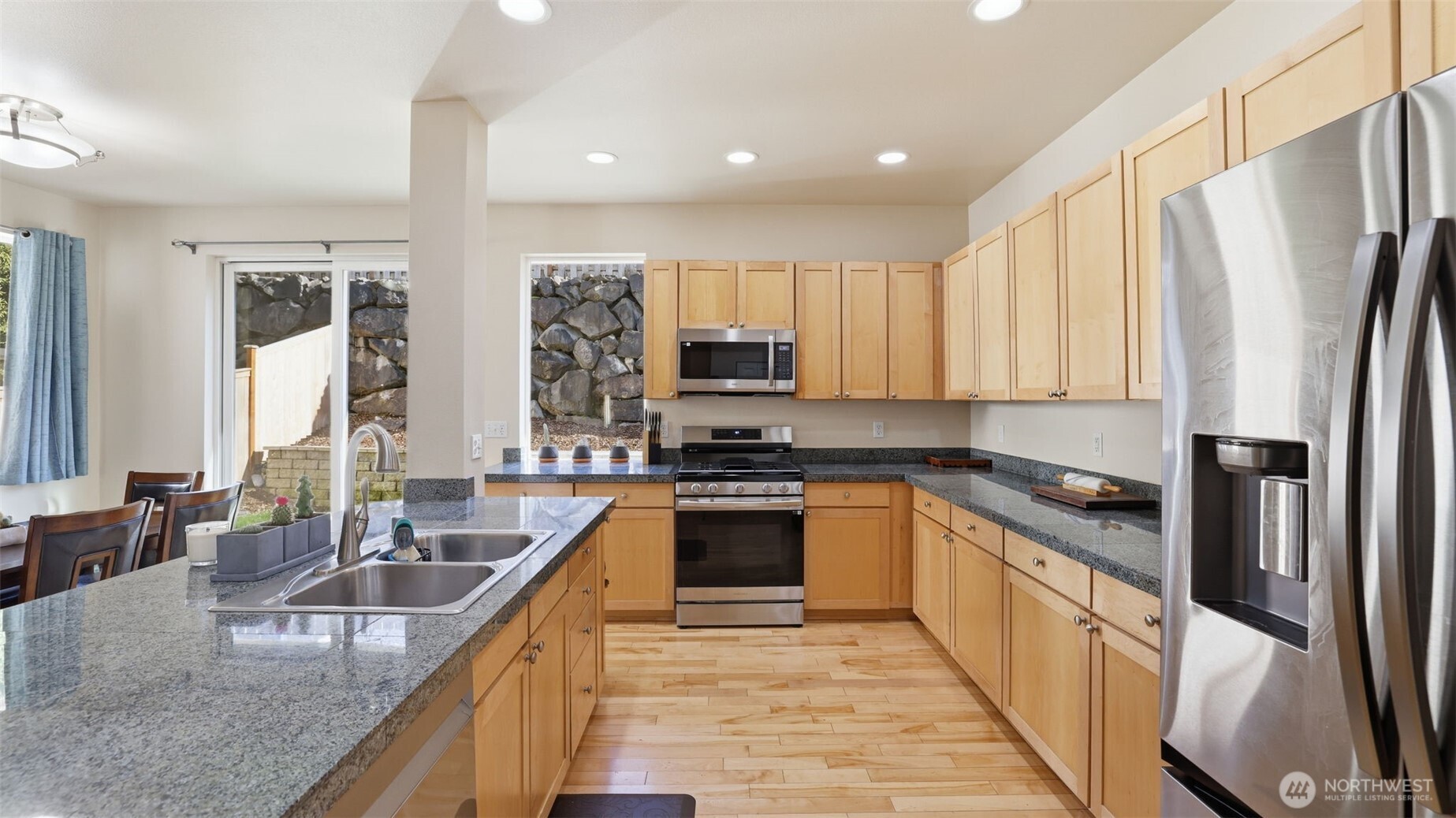 Plenty of counter space for prepping, baking, and hosting with ease.