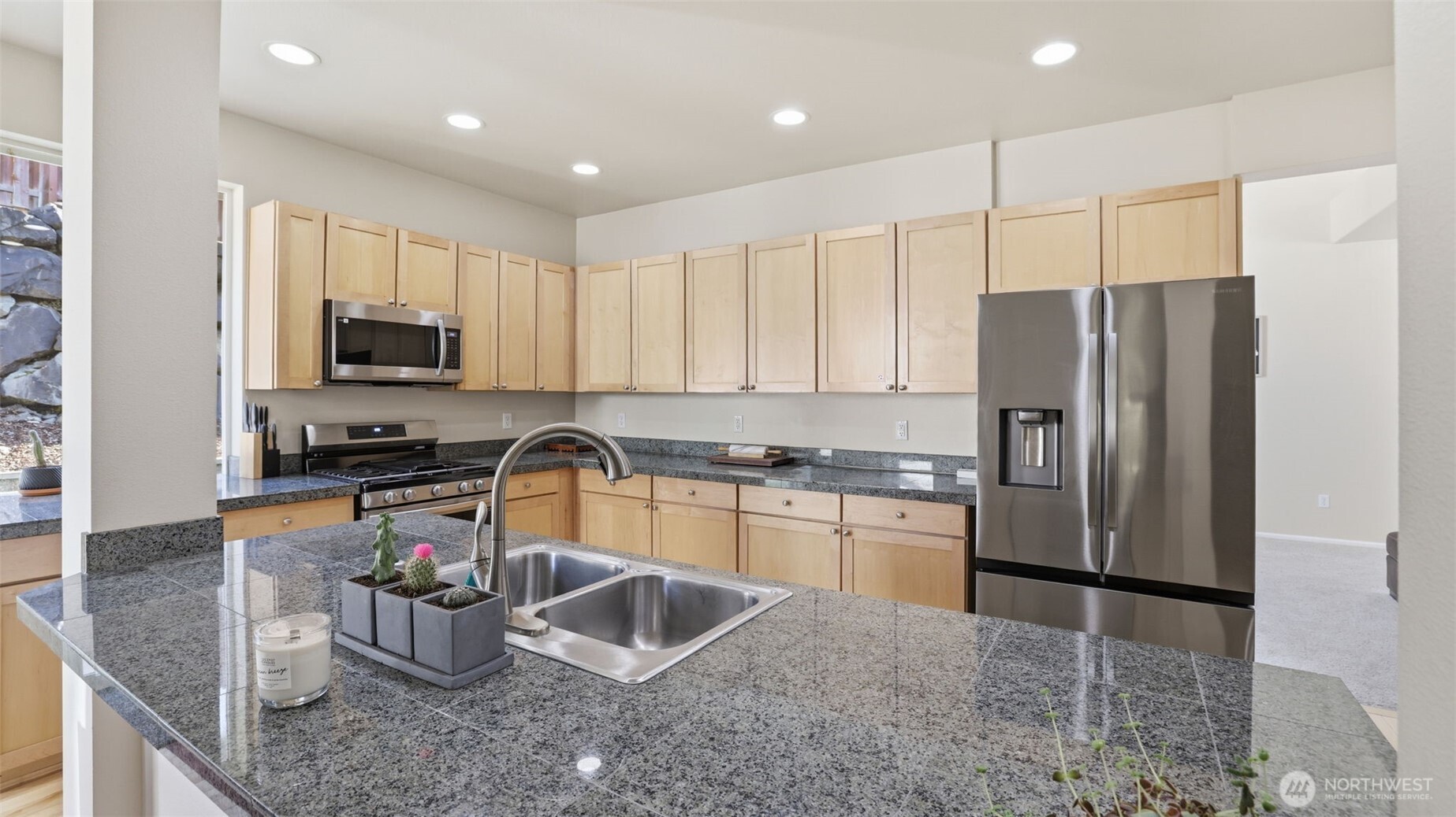 Enjoy peace of mind with a full set of appliances newly replaced in 2024.