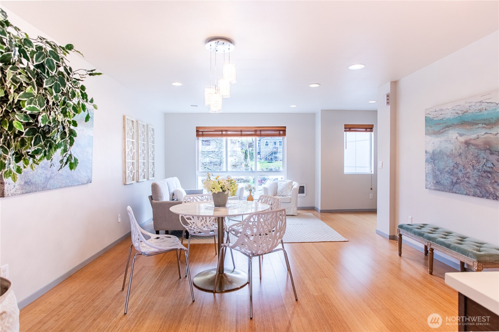 Bright & Spacious Open Floor Plan on the 2nd Floor.