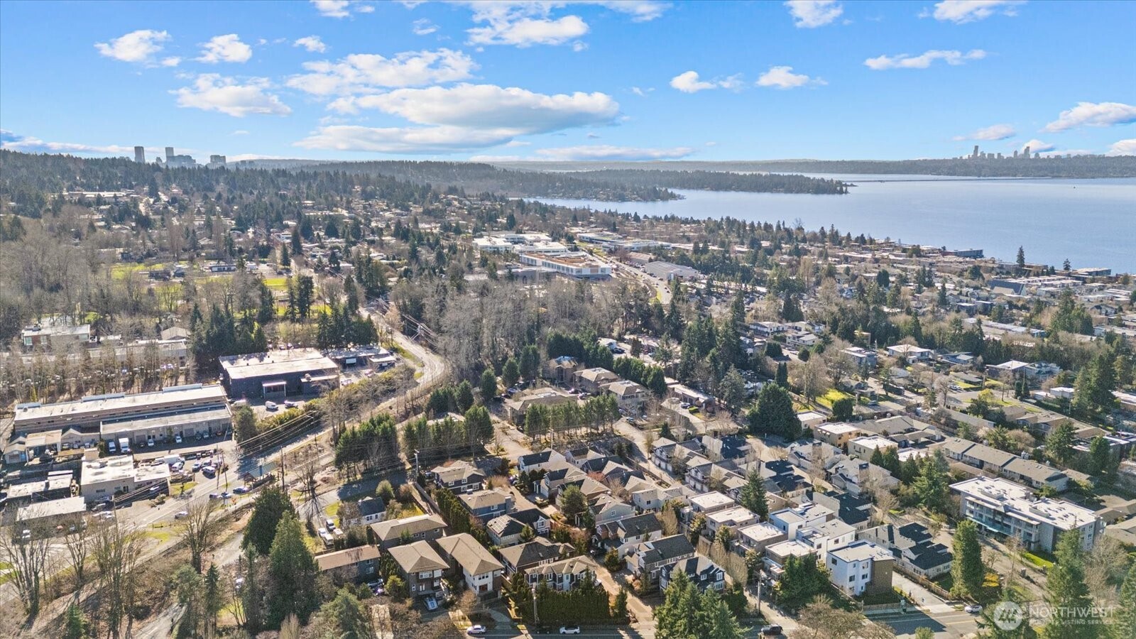 Bellevue and Seattle nearby