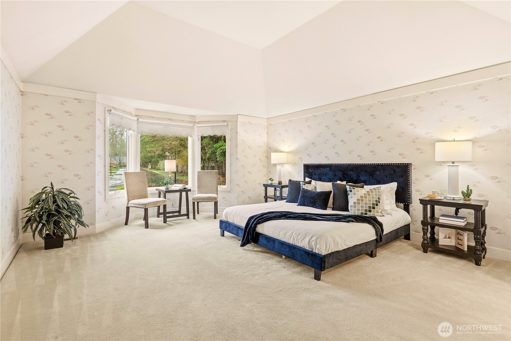 Main floor primary suite