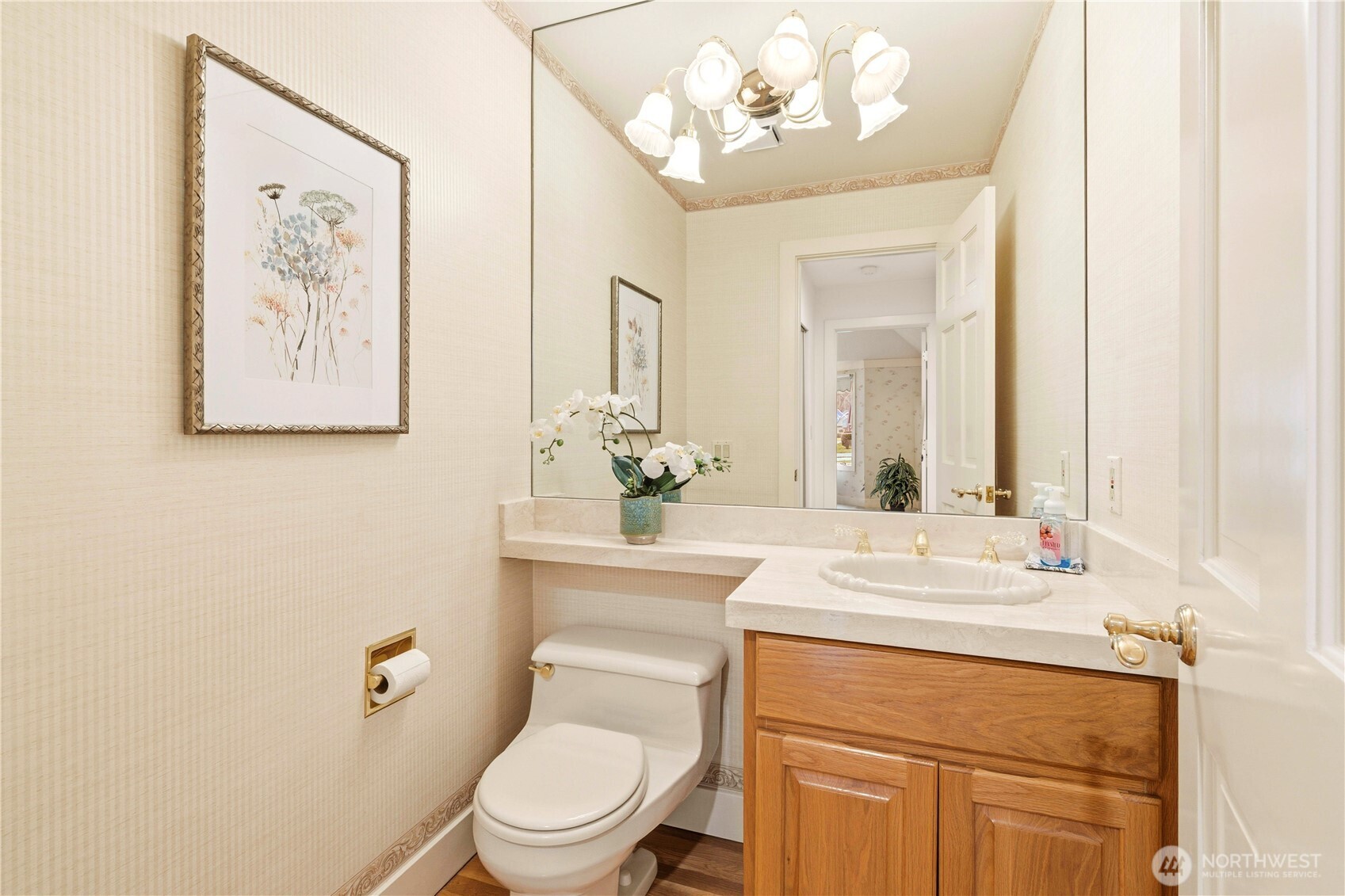 Main floor guest bathroom