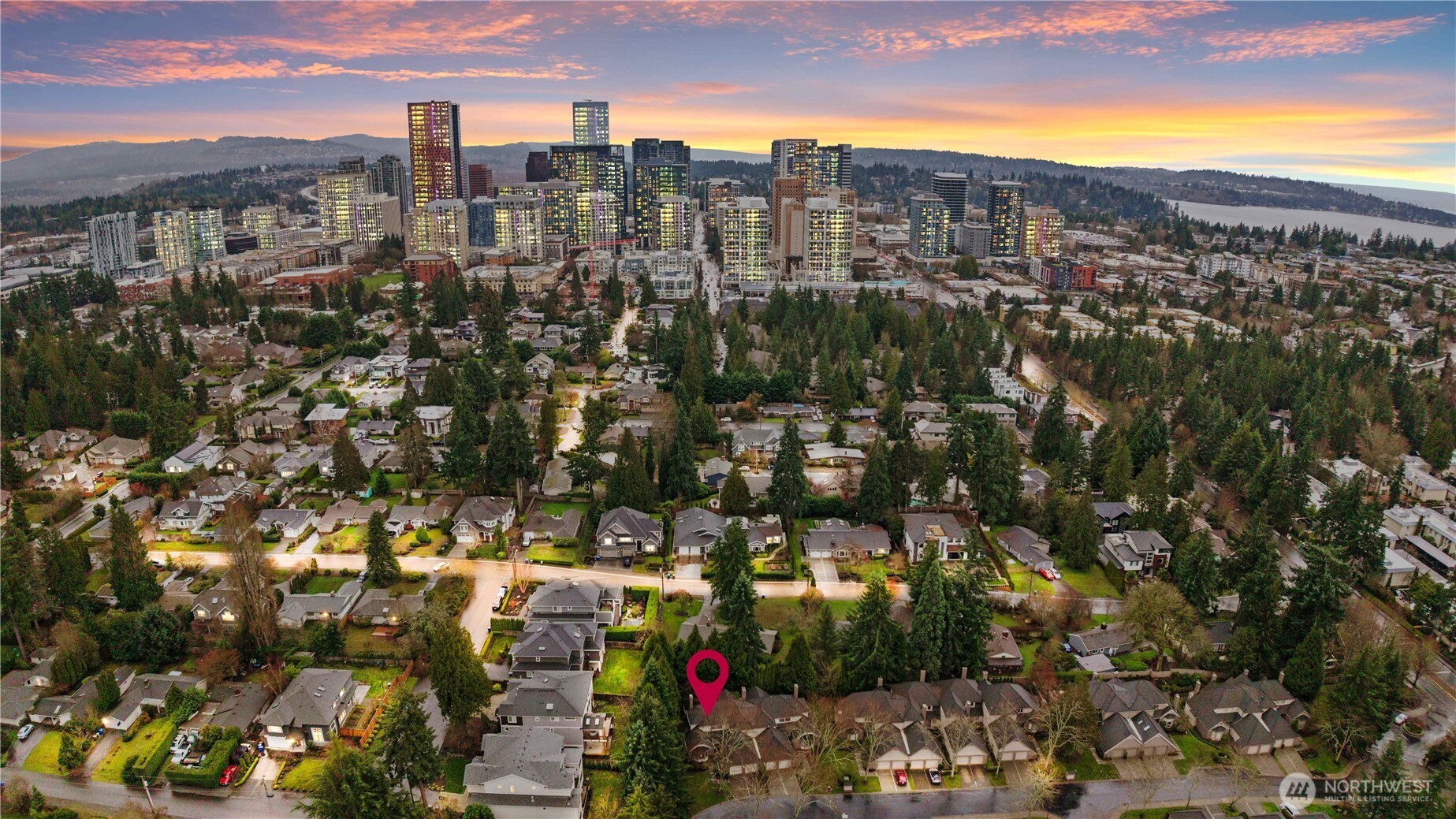 Walk to downtown Bellevue