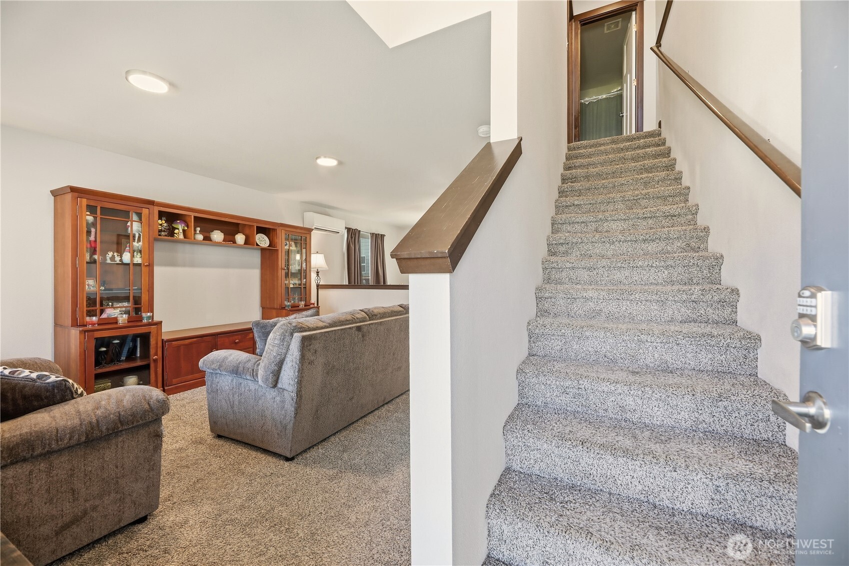 Entry from Front Door. Bedrooms Upstairs