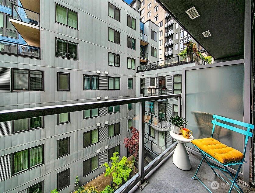 View from your deck.  Afternoon sun fills the space due to the huge deck on the opposite side.