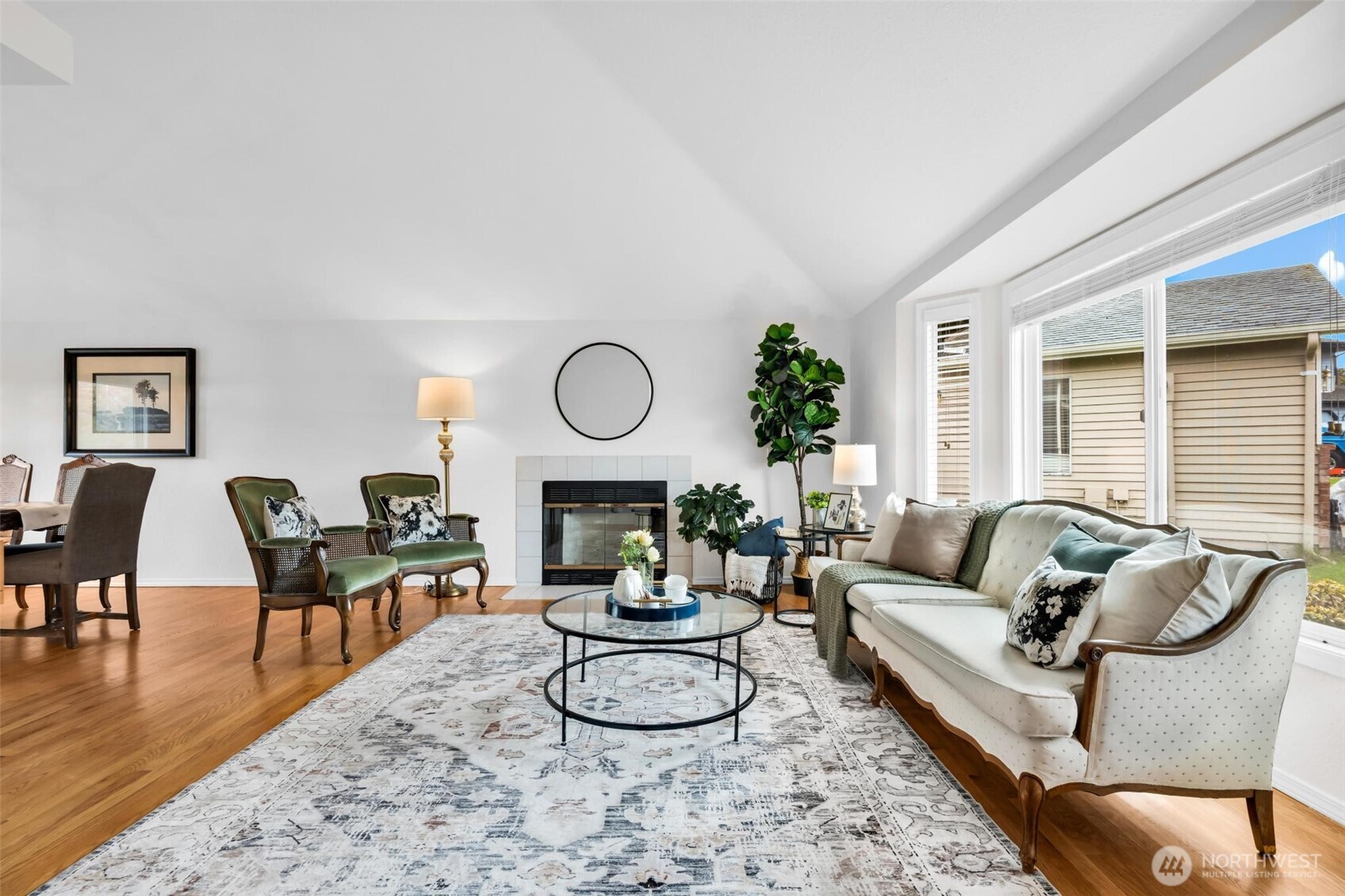 Wood Burning Fireplace