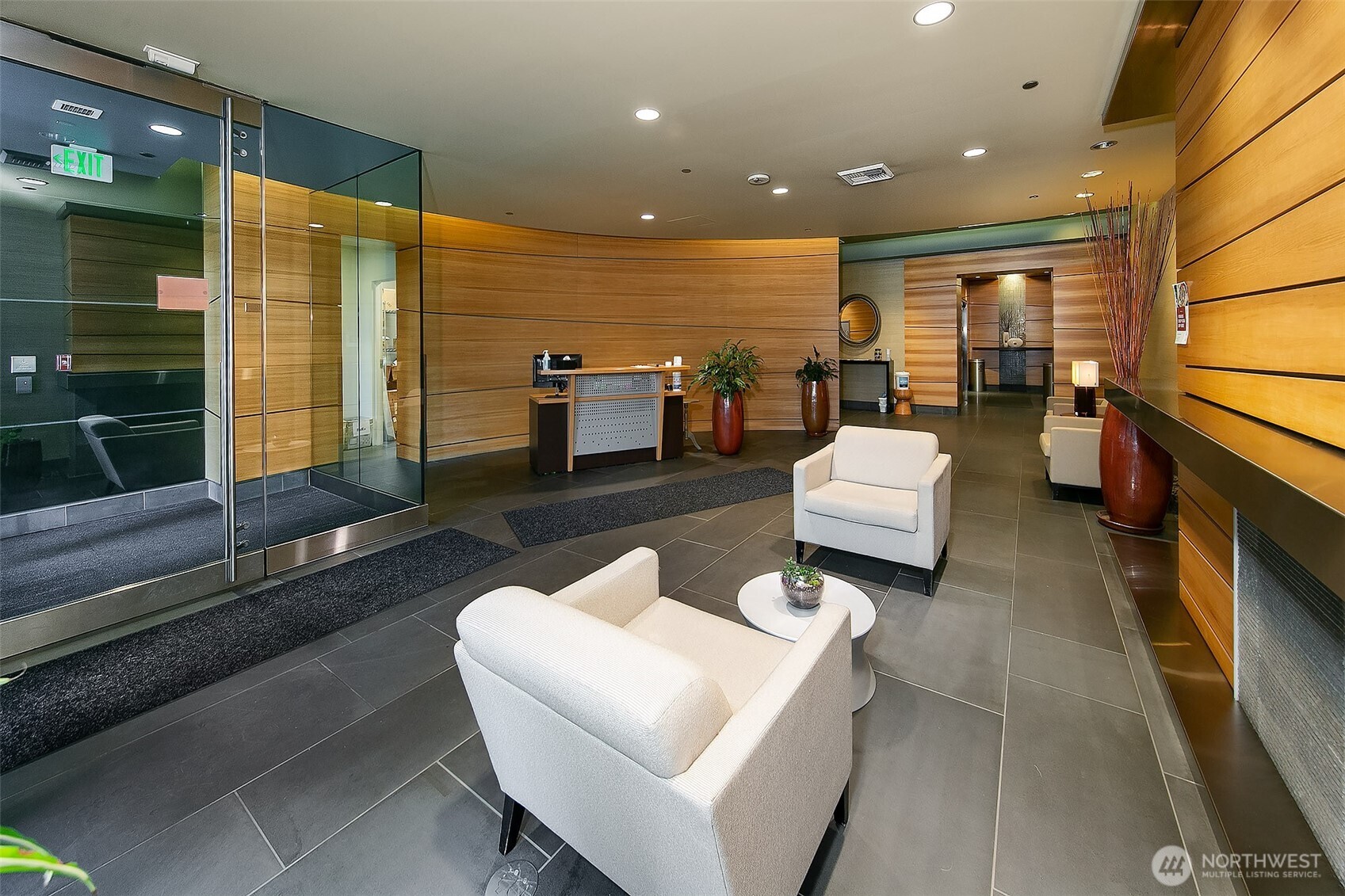 Full time facility manager and concierge staff to assist. And a comfortable place to meet and greet while coming and going.