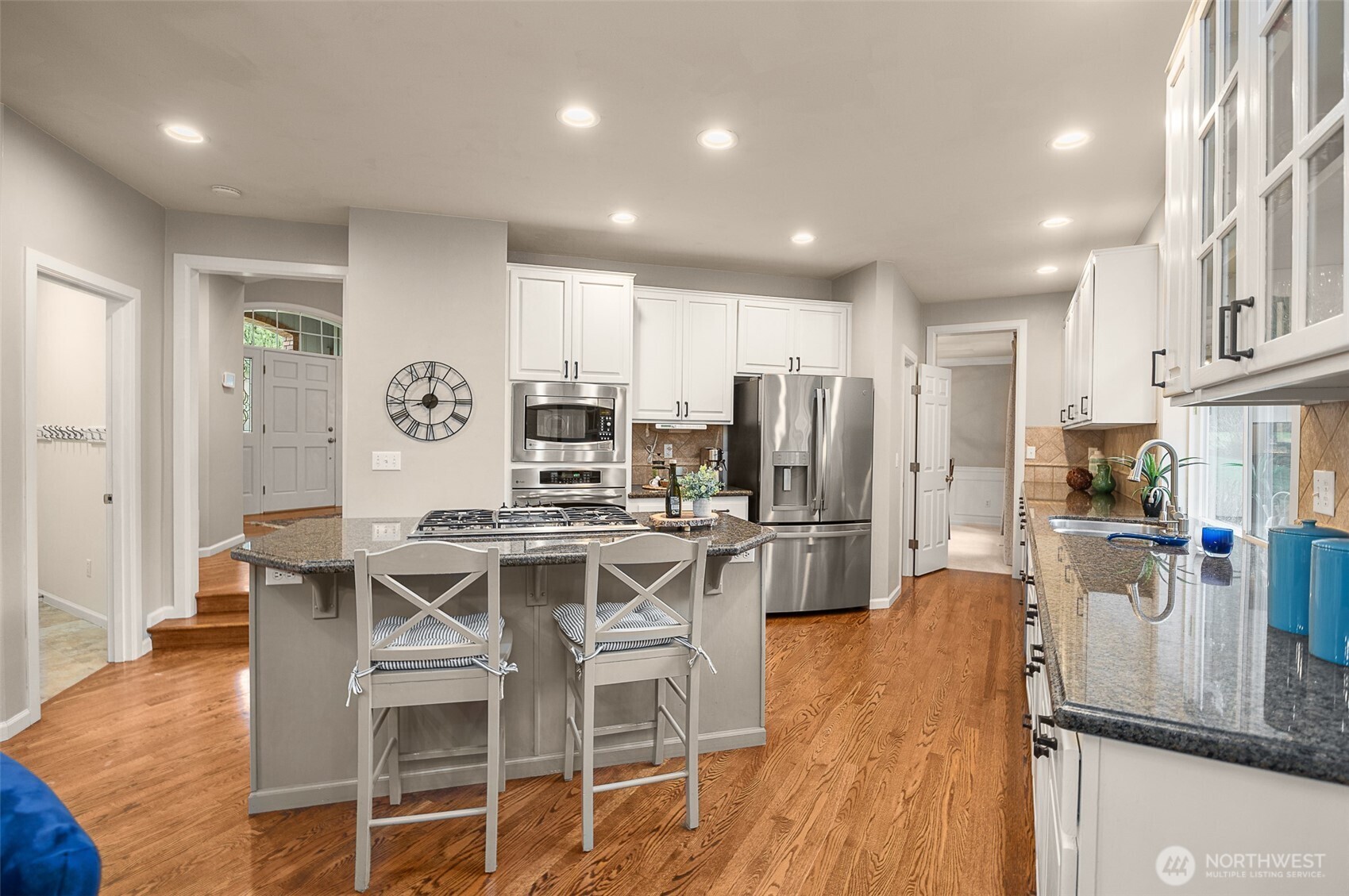 Great Room flows seamlessly to patio for indoor/outdoor entertaining