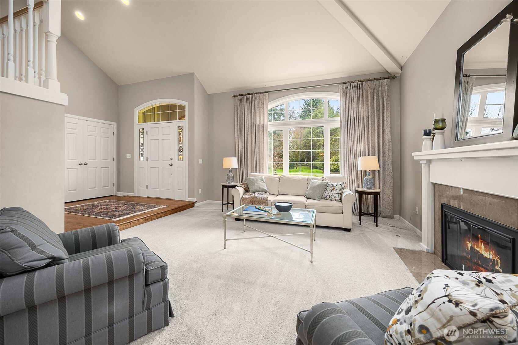 Open-concept kitchen and family room for easy gathering