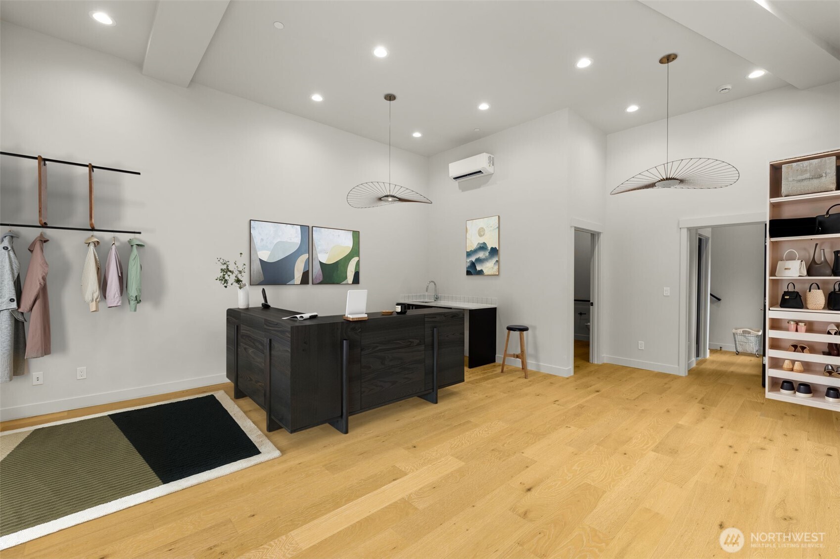 Spa-like bathroom retreat with modern fixtures, custom tile work, and a clean, minimalist aesthetic