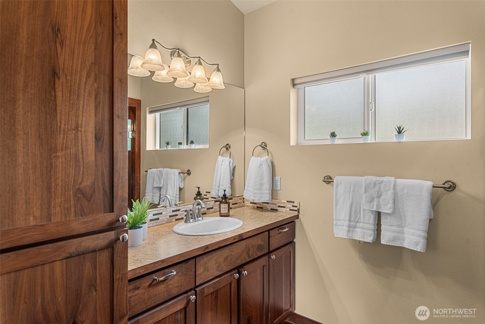 Primary bath with shower