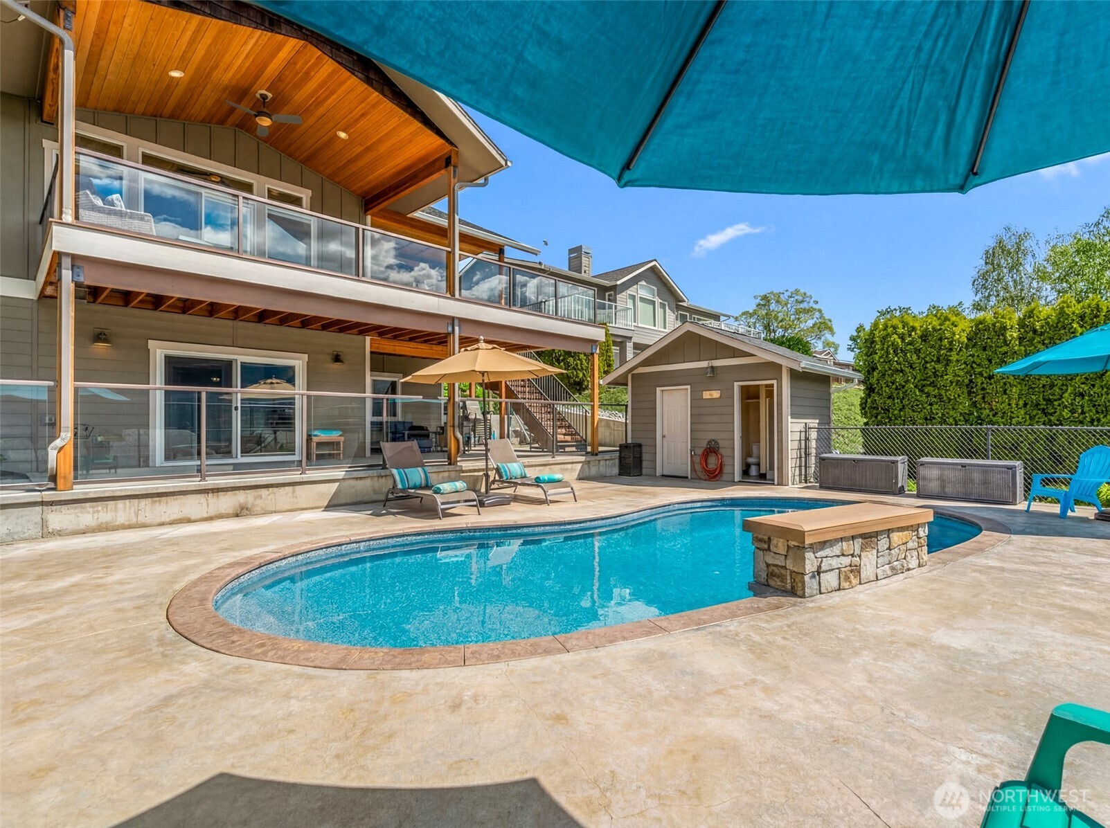 Why travel when you have your own personal resort?