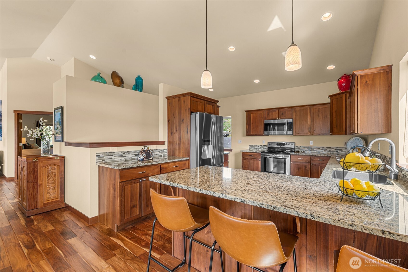 Visit with the Chef while he/she prepares a gourmet meal