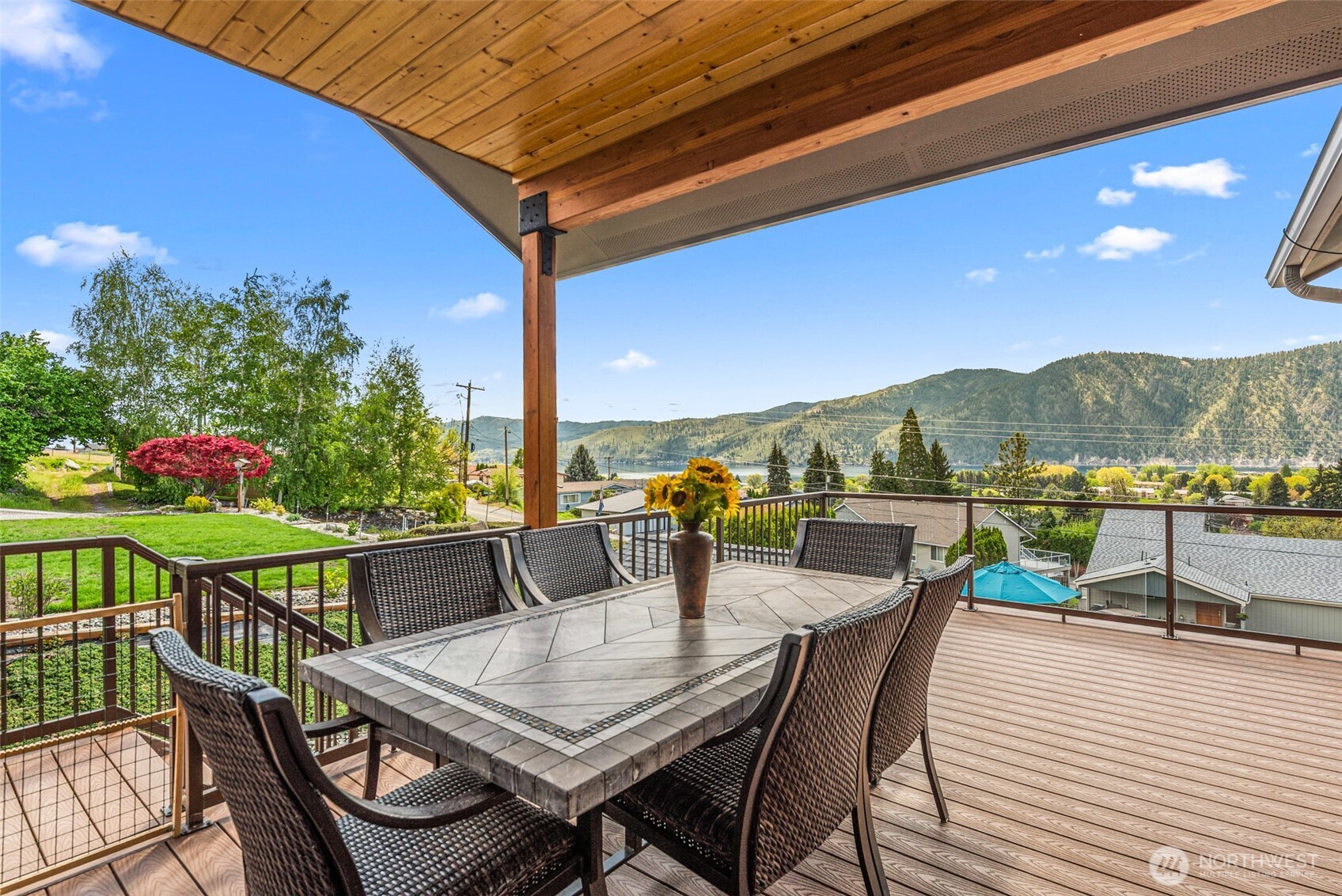 No better place to enjoy a meal