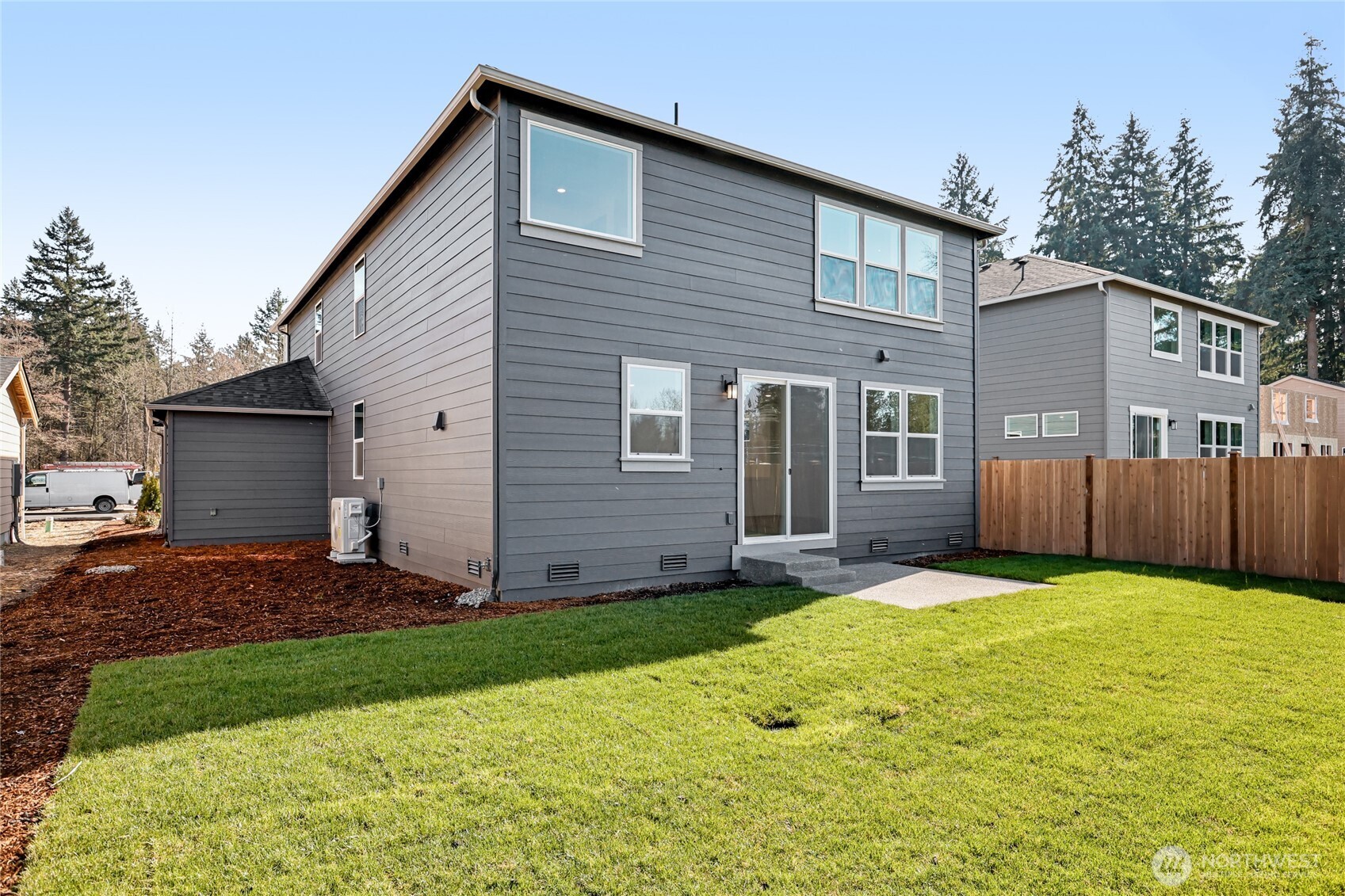 Fully landscaped backyard with patio!  Picture for representational purposes only, colors and features may vary.