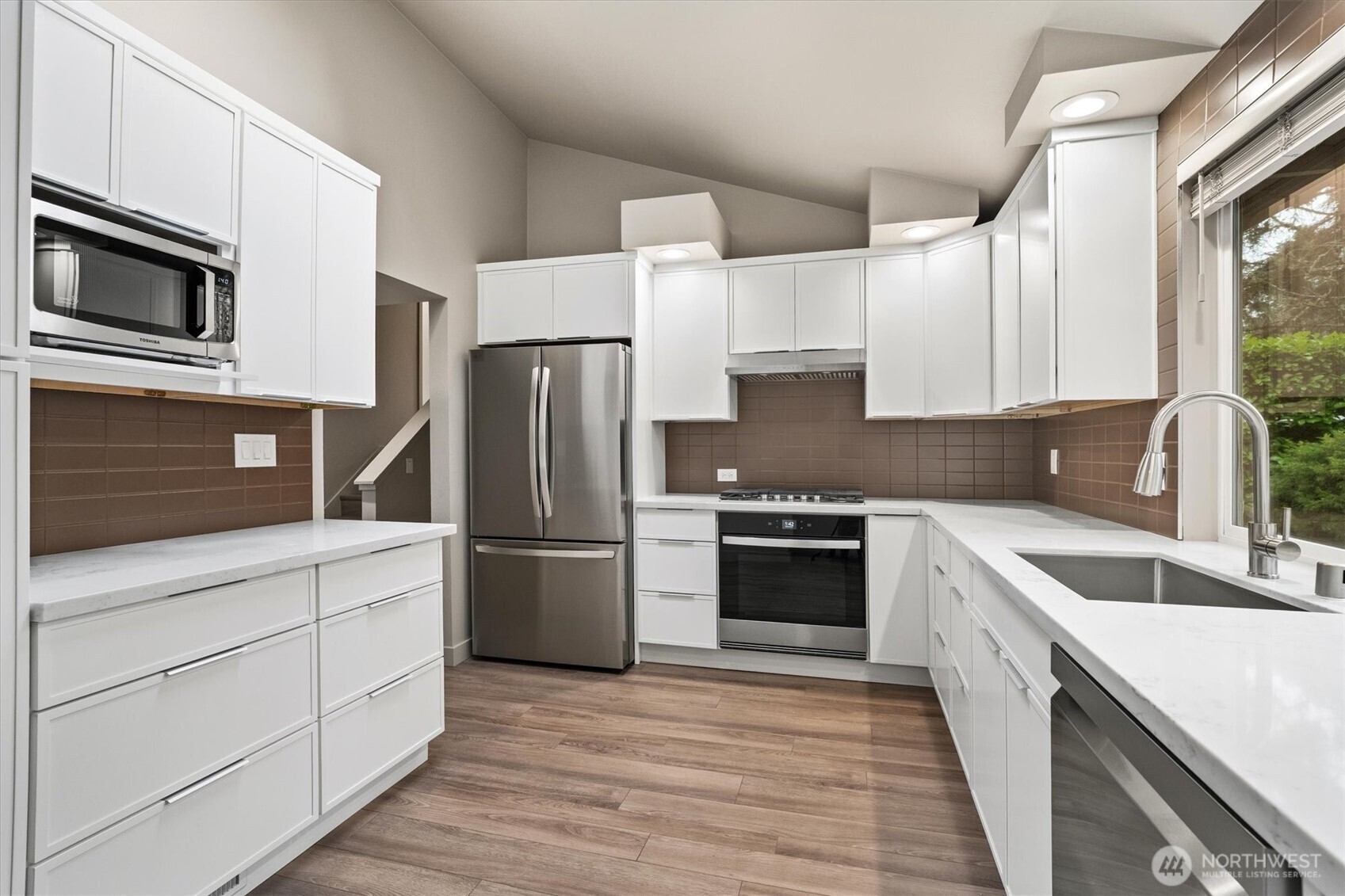 Ample Storage and all new appliances!