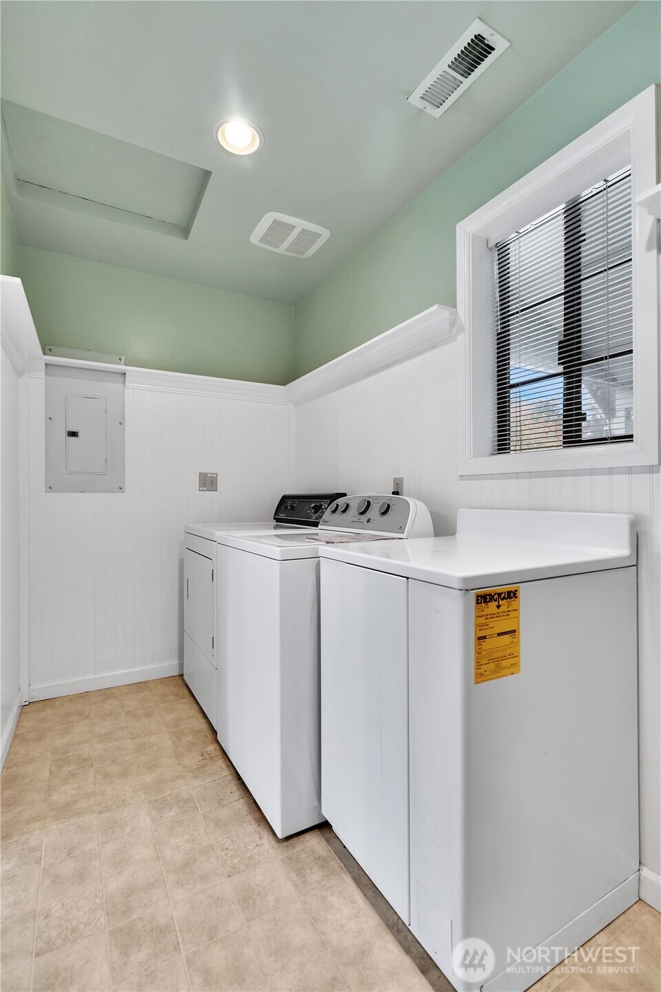 Laundry room.