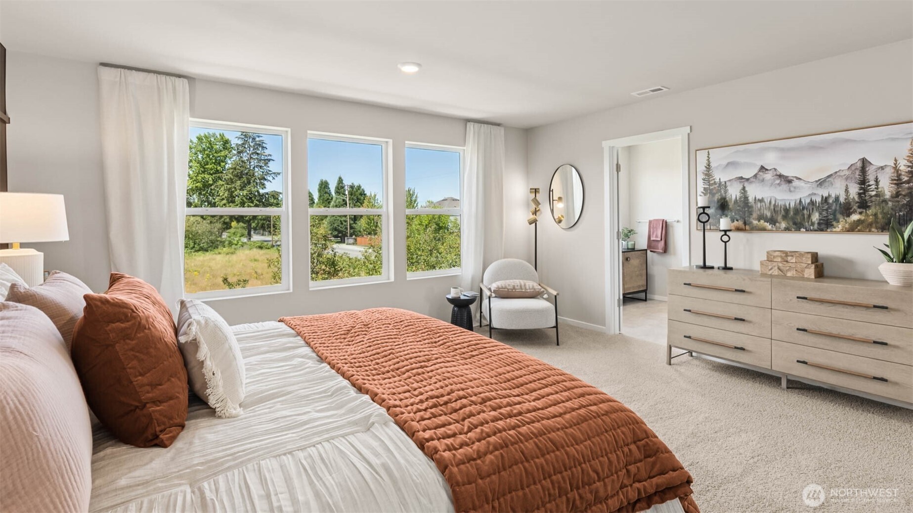 Your sanctuary at home!  Picture for representational purposes only, colors and features may vary.