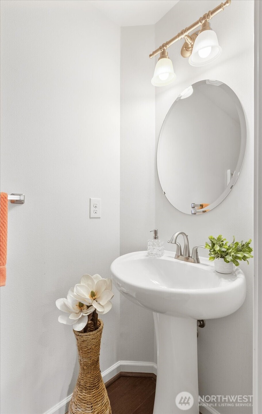 Main floor half bath