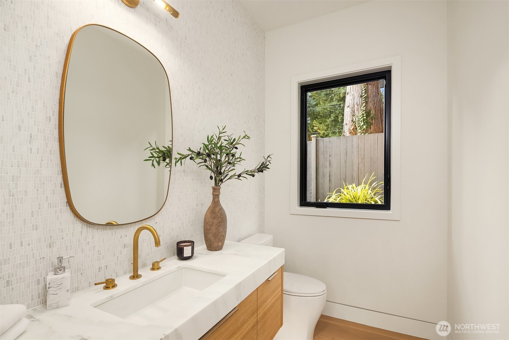 Main floor powder room.