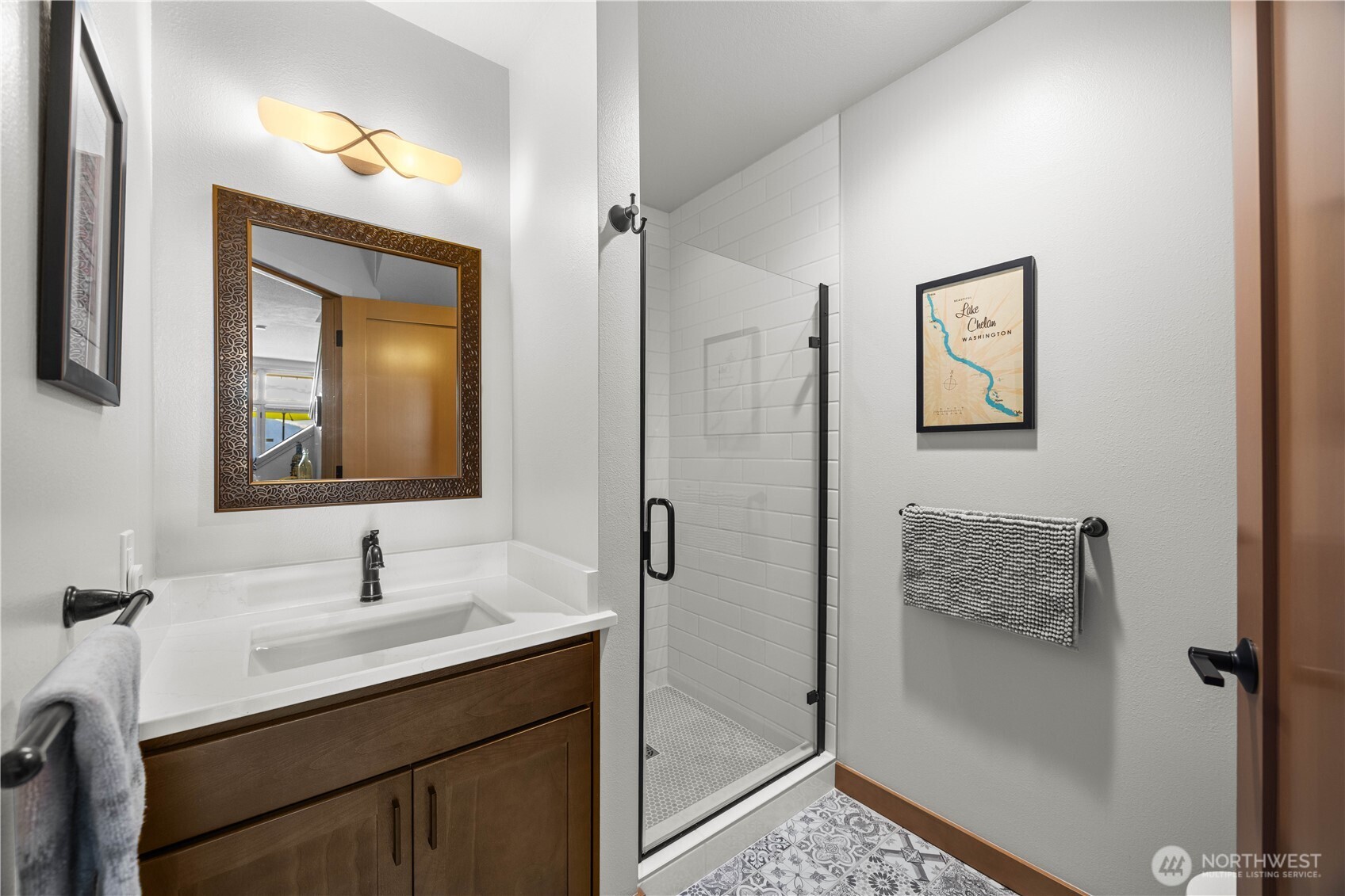 Lower full bath