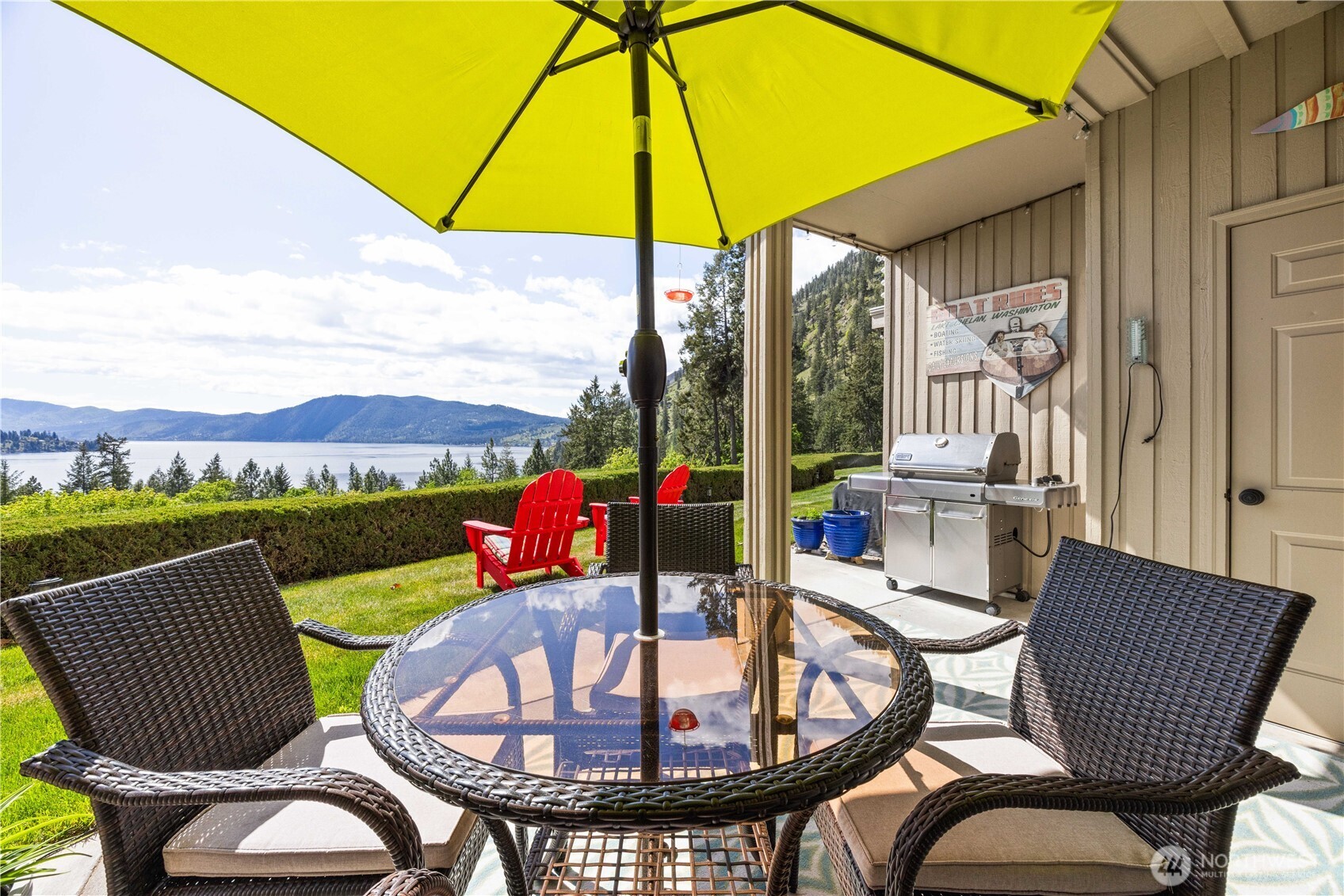 Patio off living