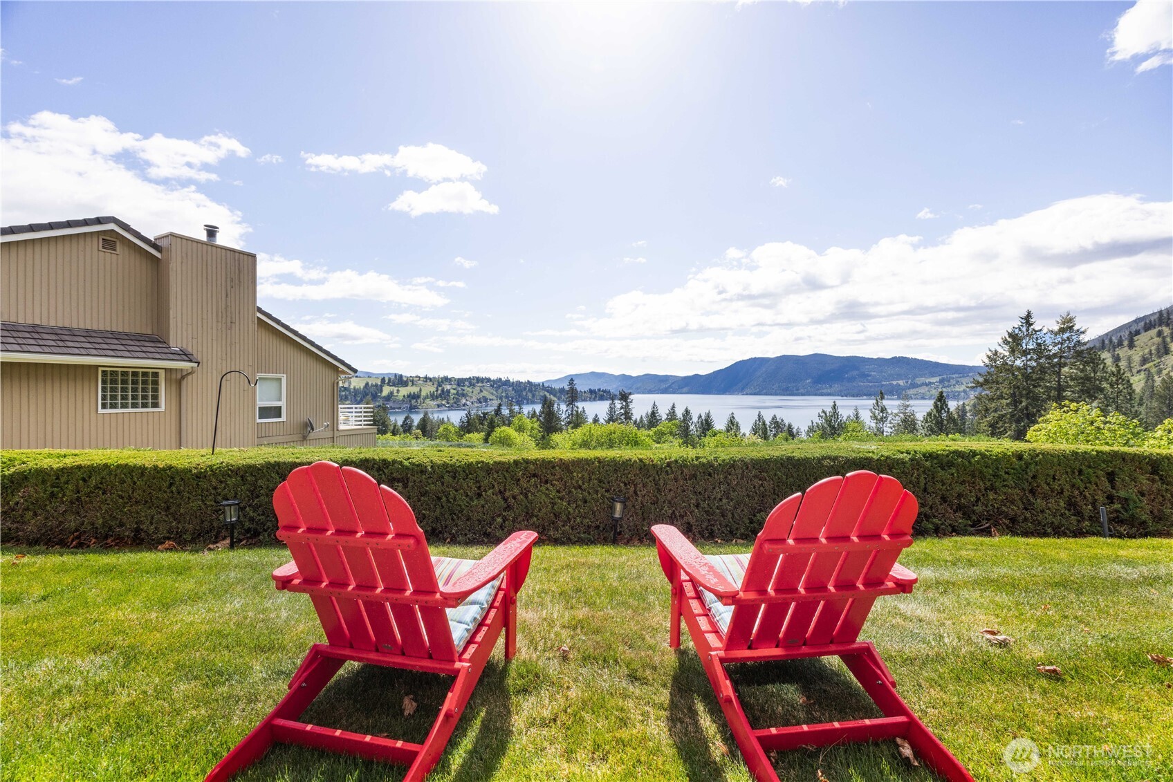 View from patio